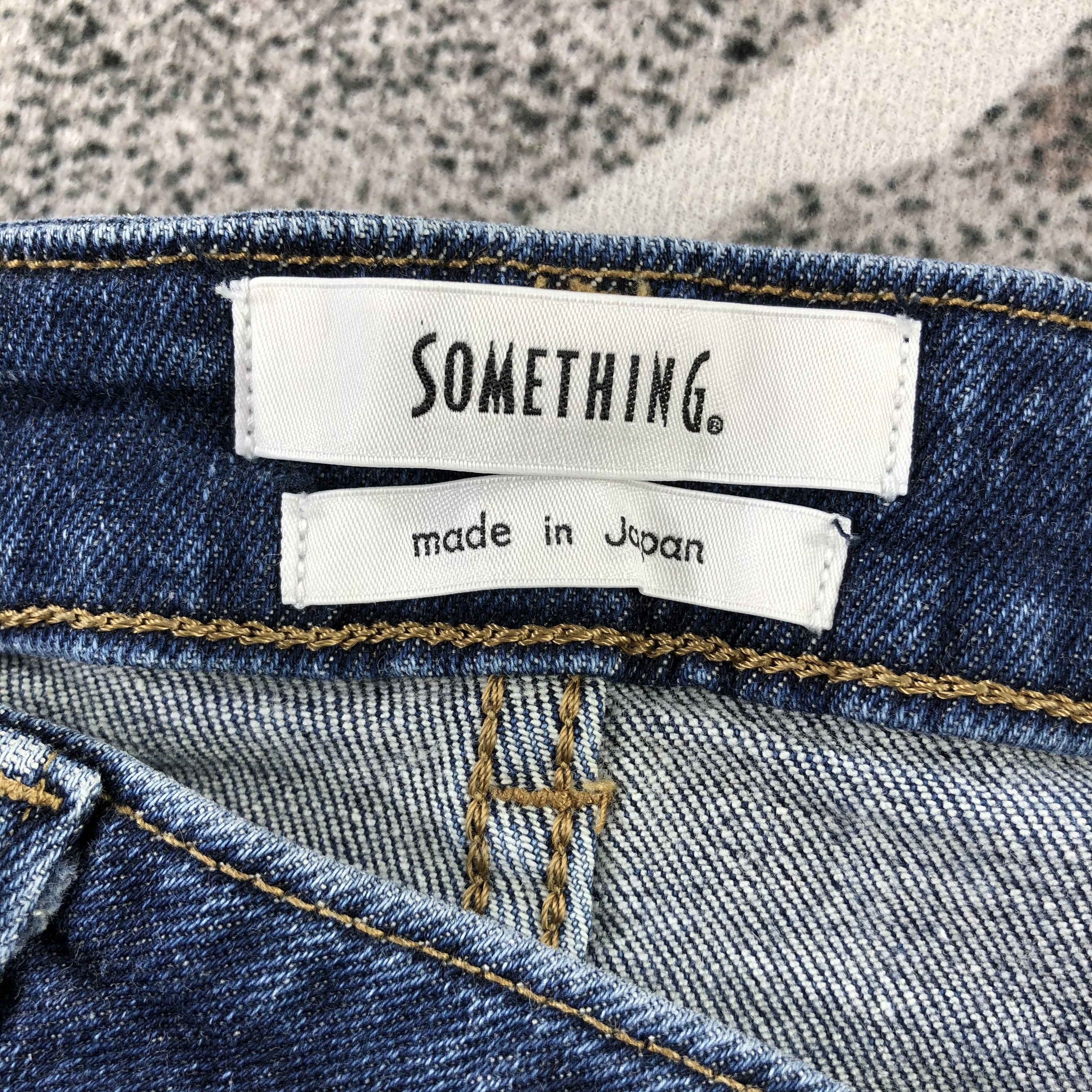 Edwin Something Edwin Jeans Blue Wash Flare Denim KJ1445 Size 29" - 8 Thumbnail