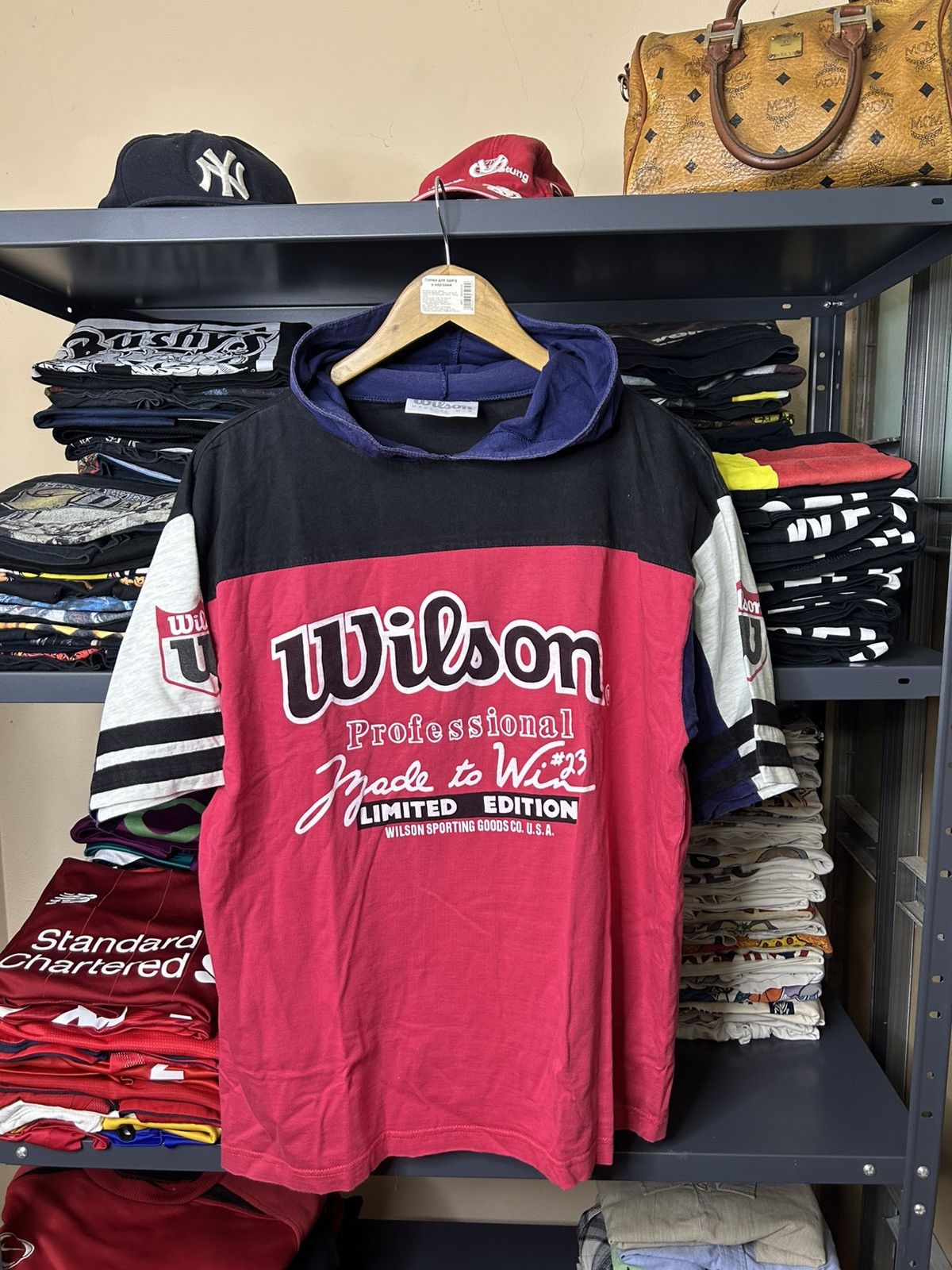 Other Vintage Wilson Hoodie Tee Made to Win #23 Limited USA Size US L / EU 52-54 / 3 - 1 Thumbnail