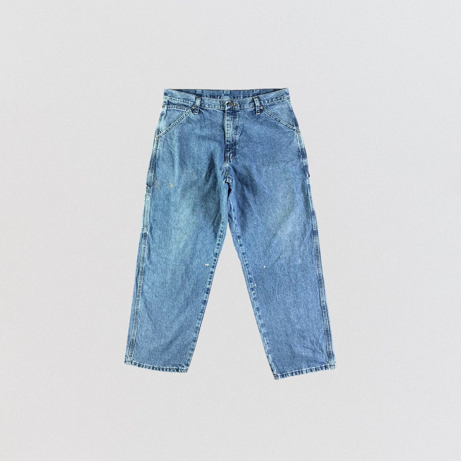 Vintage × Wrangler Vintage Blue Wash Wrangler Jeans-JM3355 Size US 35 - 1 Thumbnail