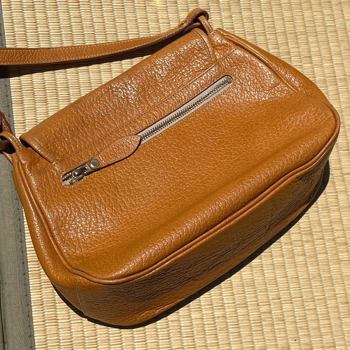 Japanese Brand × Kapital × Vintage Framework Brown Tumbled Leather Saddlebag Boho MADE IN JAPAN Size ONE SIZE - 5 Thumbnail
