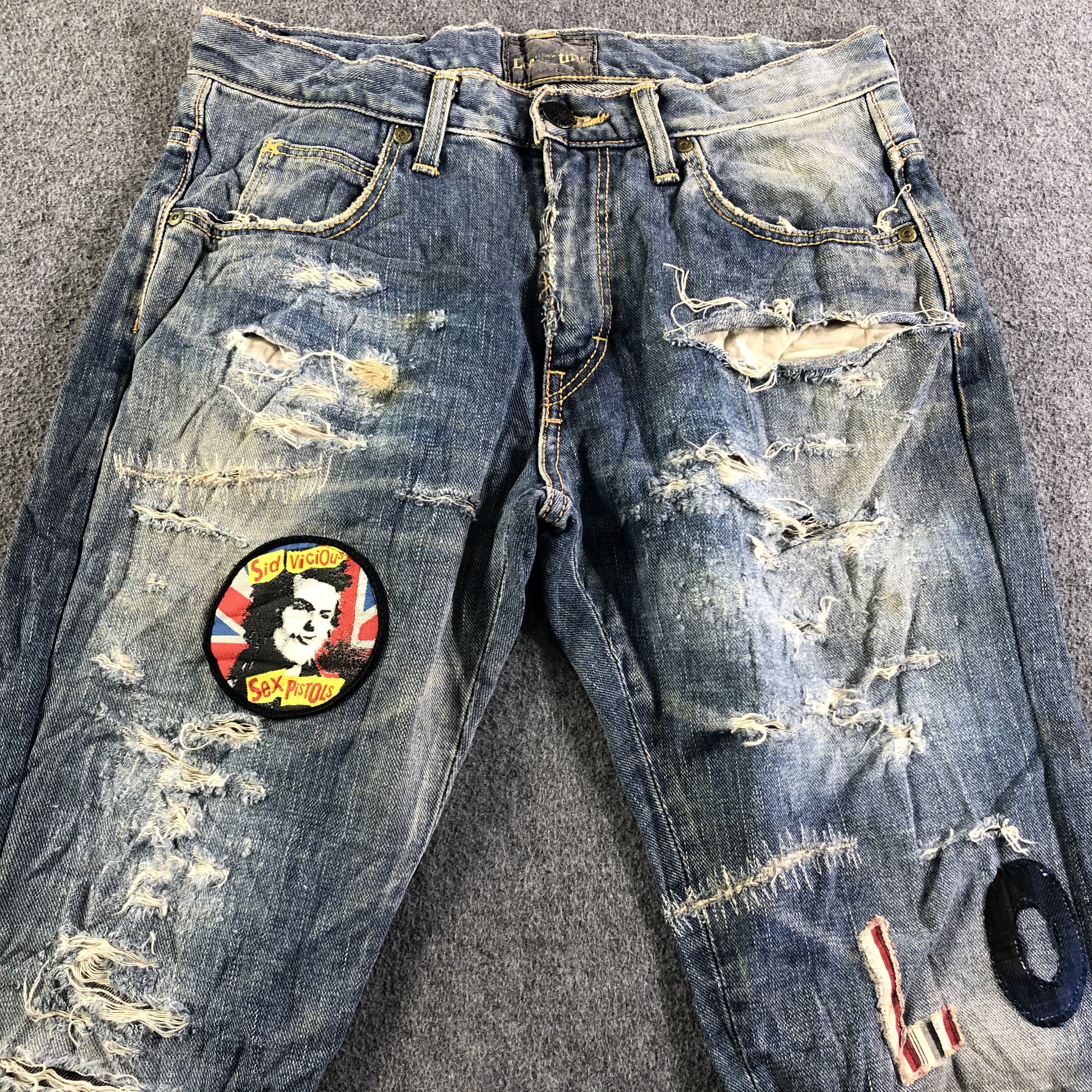 Lee × Vintage Vintage Lee Selvedge Jeans-J3893 Size US 31 - 3 Thumbnail