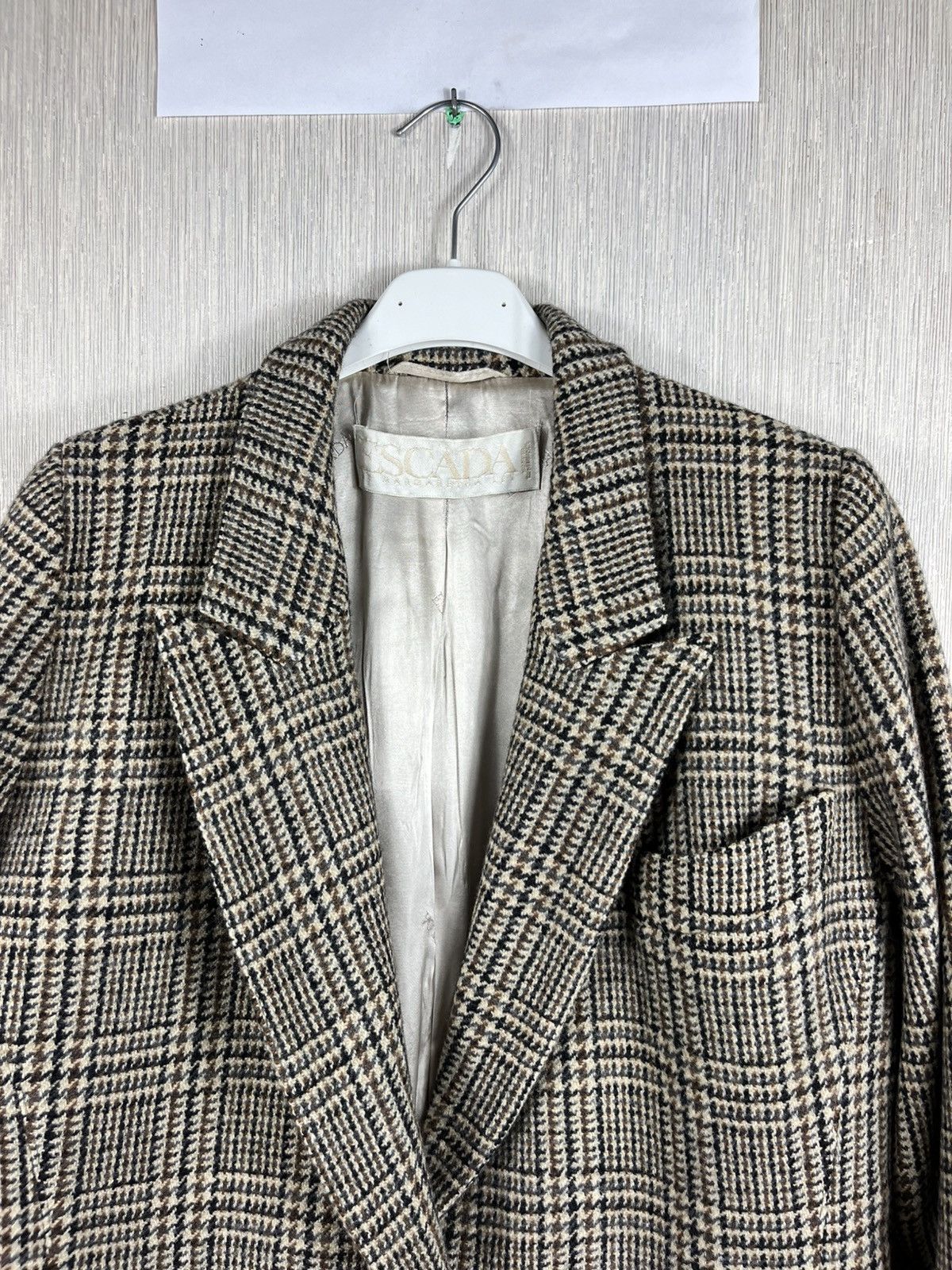 Designer × Escada × Vintage Vintage Escada by Margaretha Ley wool coat double-breasted Size ONE SIZE - 3 Thumbnail