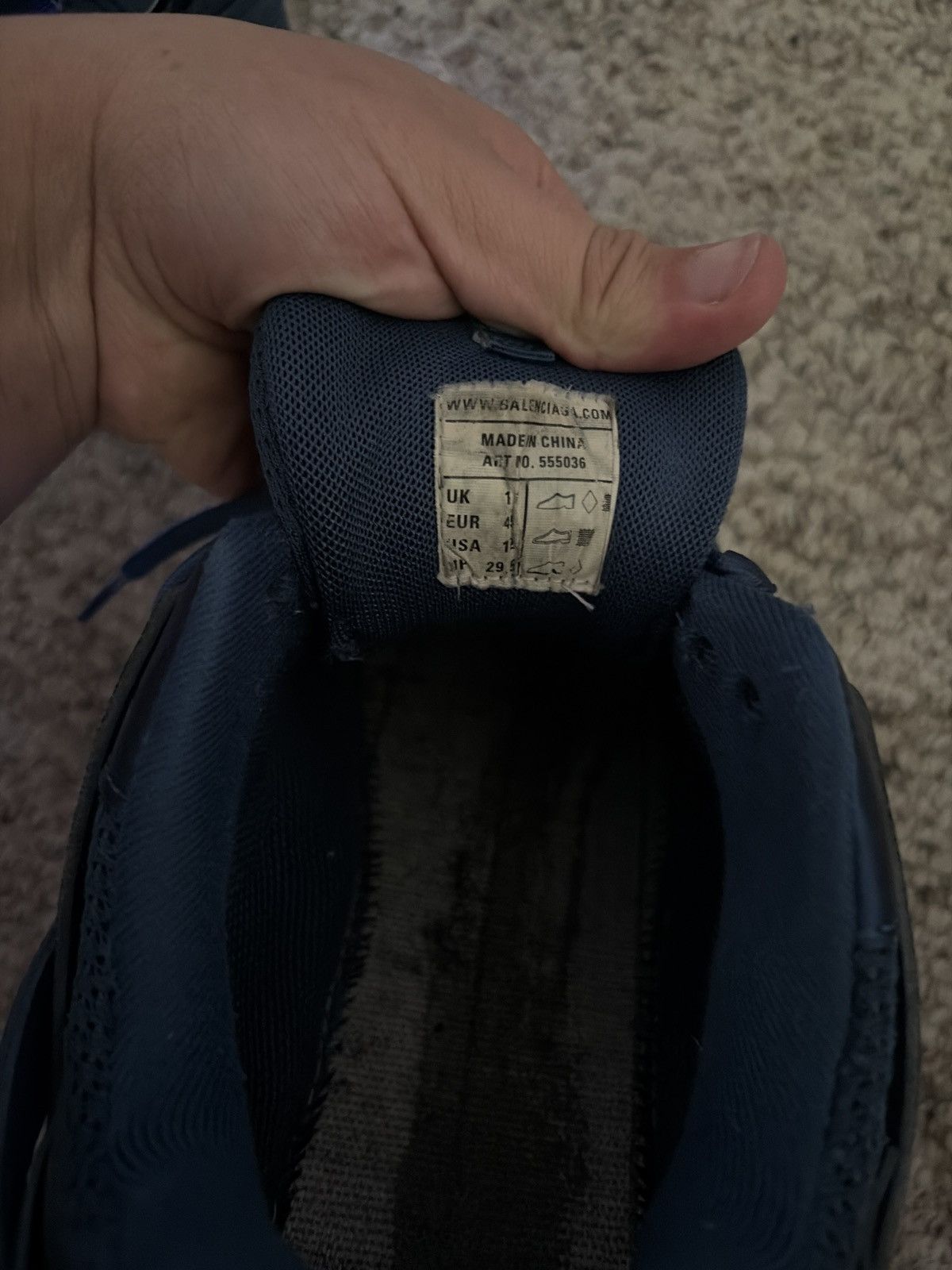Balenciaga led tracks Size US 11.5 / EU 44-45 - 1 Thumbnail