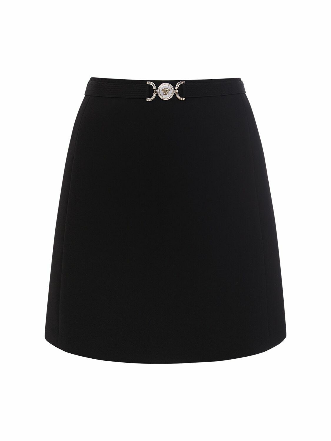 Versace o1y0226 Mini Skirt in Black Size 27" / US 4 / IT 40 - 1 Thumbnail