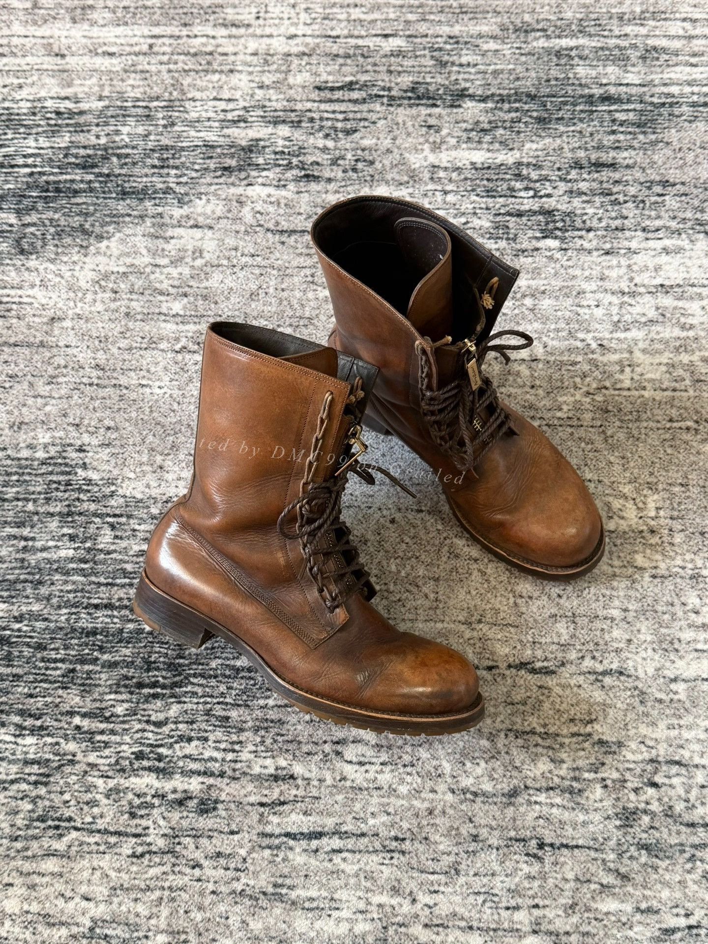 Balmain Balmain 00s Middle Zip Laced Boots Size US 9 / EU 42 - 1 Thumbnail