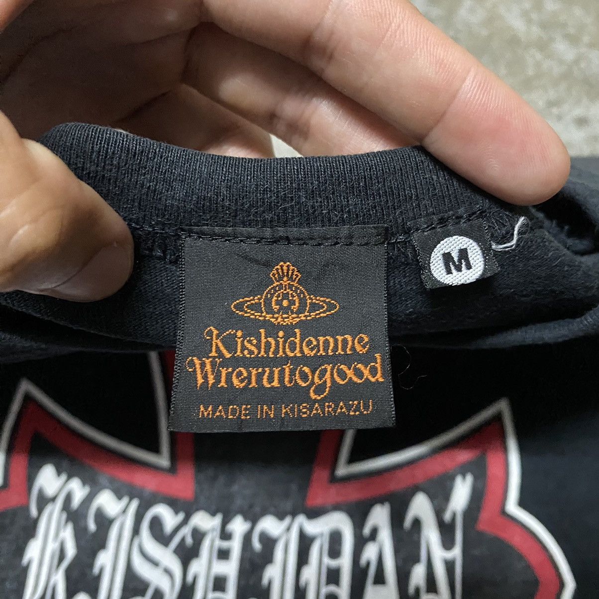 Japanese Brand Vintage Kishidenne Wrerutogood Japanese Brand Raglan Shirt Size US M / EU 48-50 / 2 - 4 Thumbnail