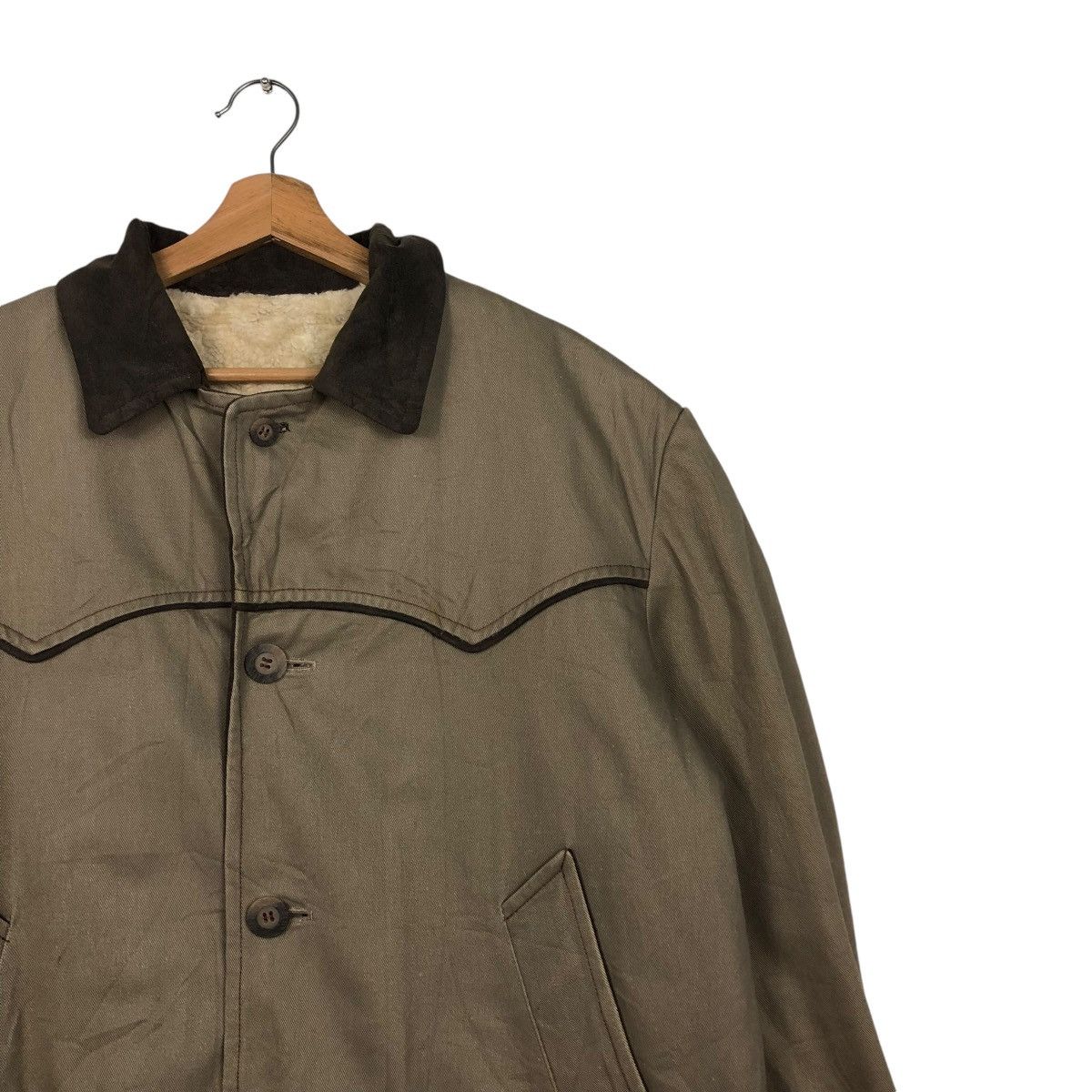 45rpm 🔥VINTAGE BIKER JACKET SHEARLING BLANKET HARUYUKI OHIA Size US M / EU 48-50 / 2 - 8 Thumbnail