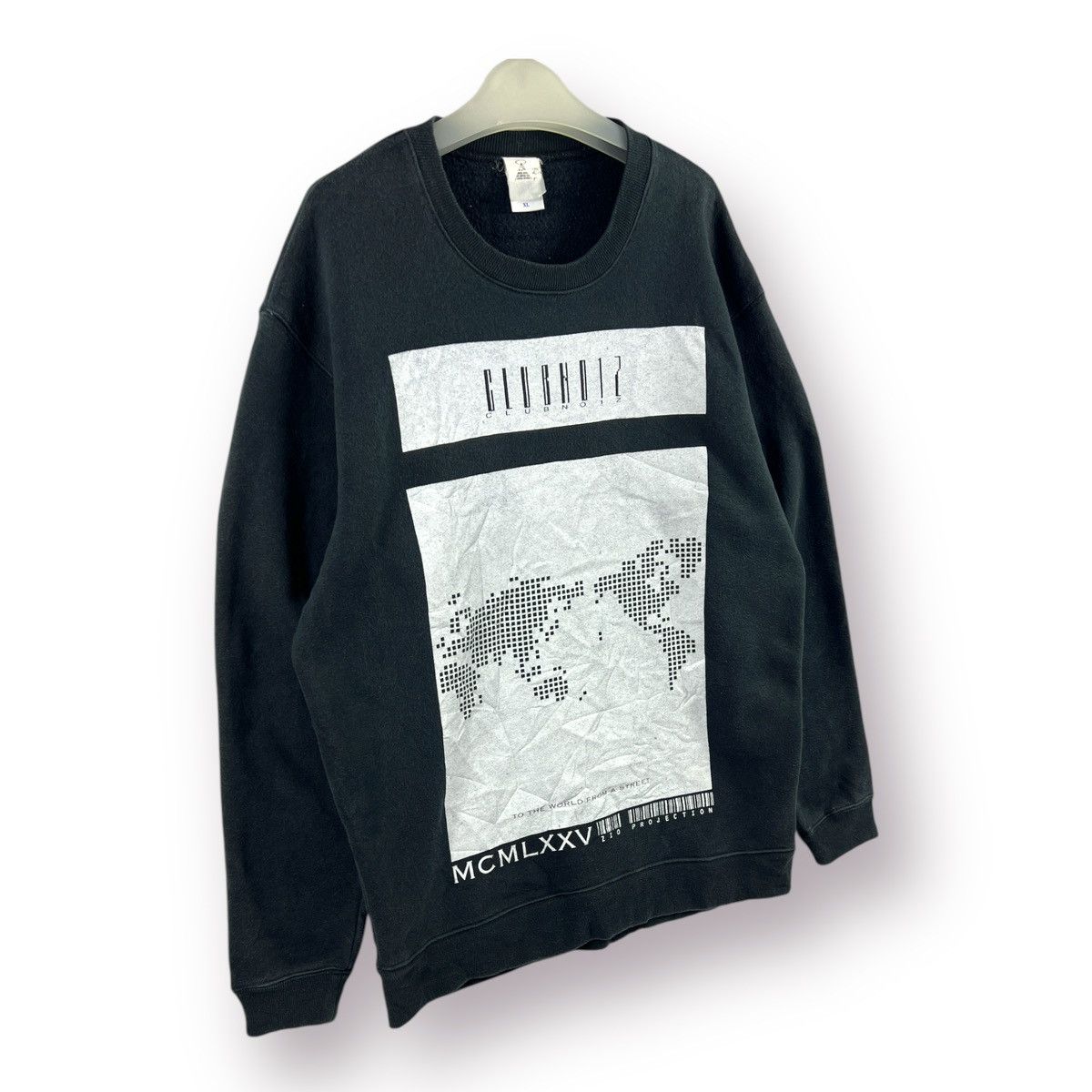 Vintage 🔥 Vintage Y2K Club No1z sweatshirt graphic Size US L / EU 52-54 / 3 - 3 Thumbnail