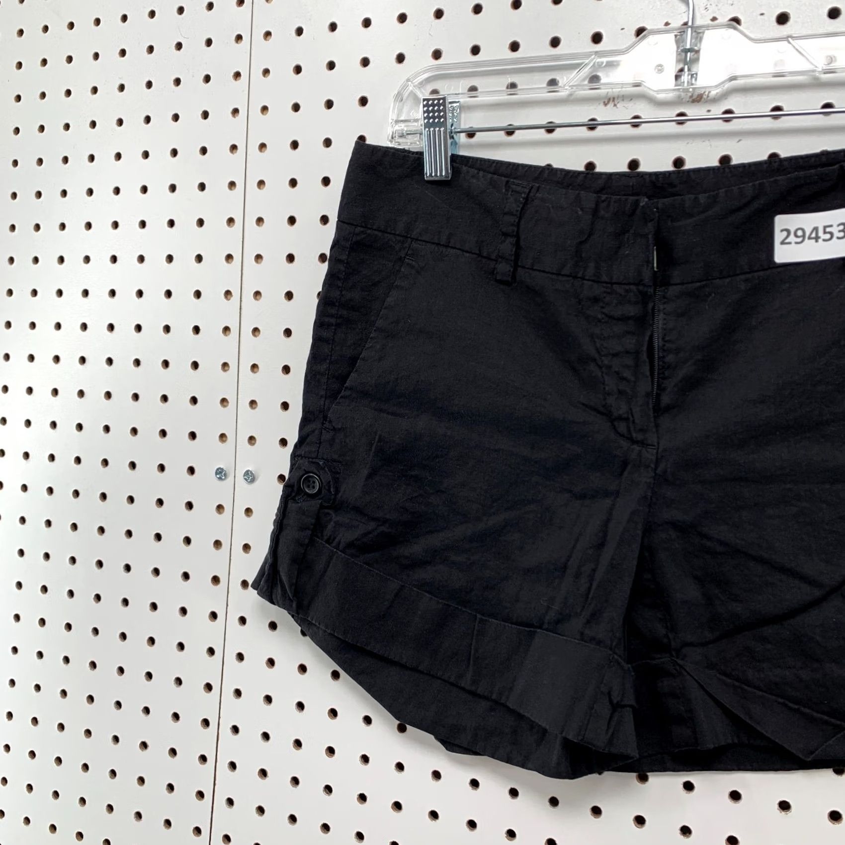 Theory Theory Linen Blend CHino Shorts Womens Size 4 Black Casual 29x4.5 Size 27" / US 4 / IT 40 - 2 Thumbnail