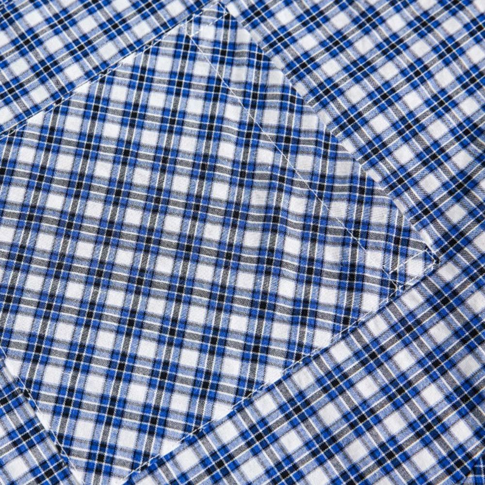 Vintage Men's Japanese workwear loose casual lapel plaid shirt Size US M / EU 48-50 / 2 - 4 Thumbnail