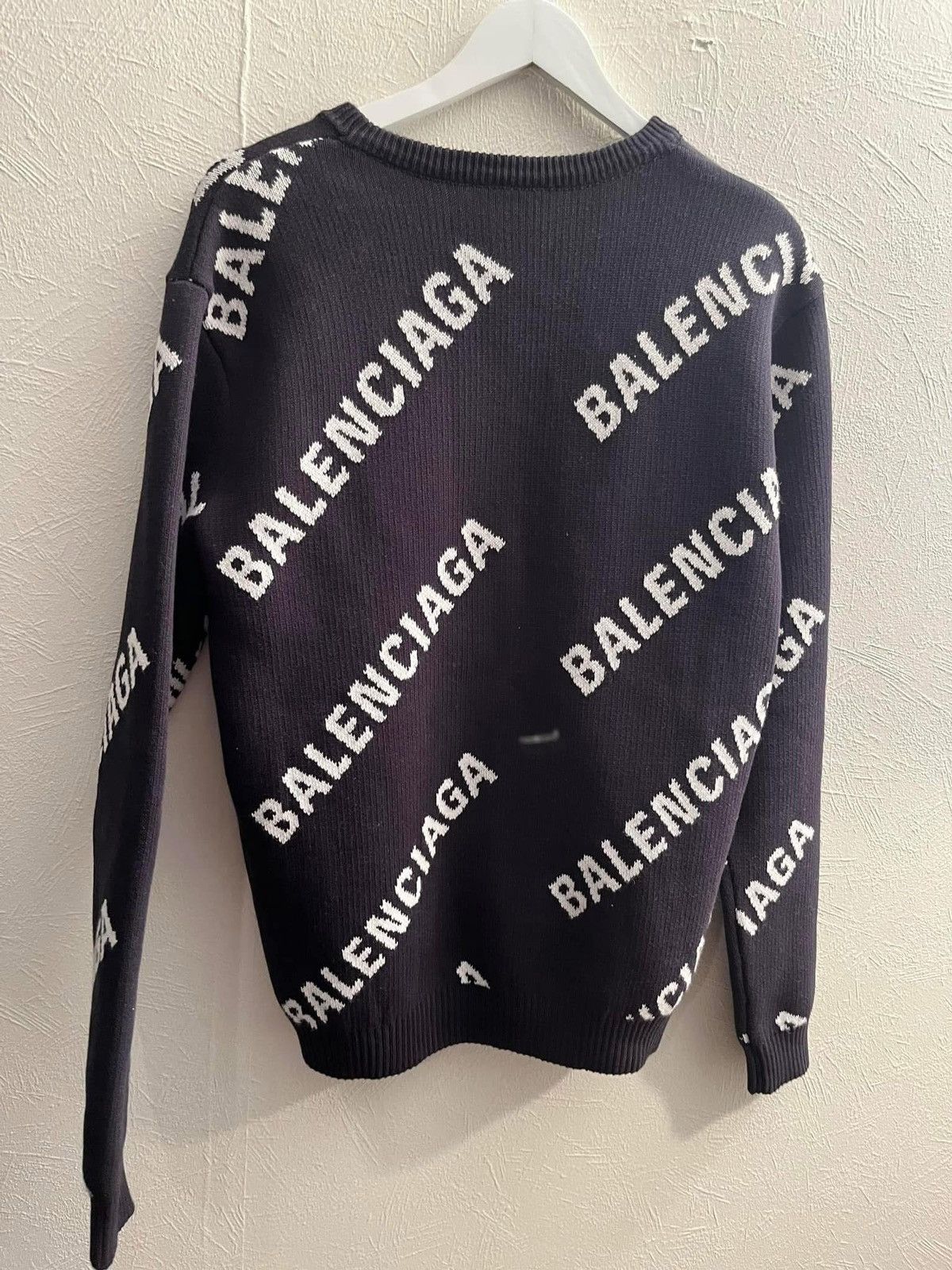 Balenciaga Logo sweater Size US L / EU 52-54 / 3 - 2 Thumbnail