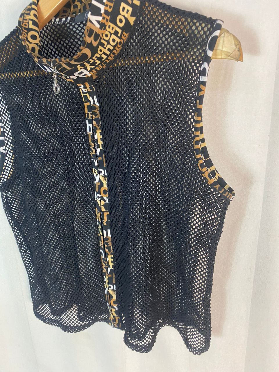 Other Floralia net croptop zipper vest Size M / US 6-8 / IT 42-44 - 2 Thumbnail