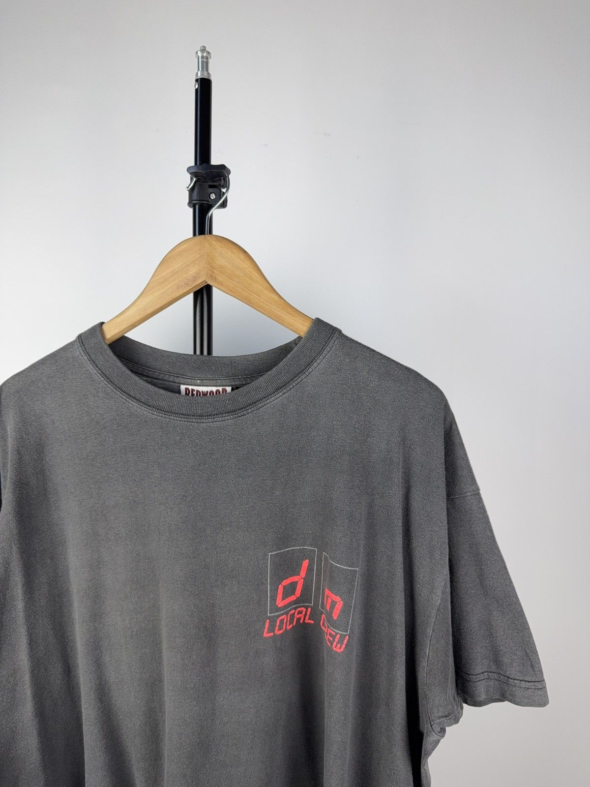 Band Tees × Vintage Vintage 1993 Depeche Mode DM Local Crew Faded T Shirt Size US L / EU 52-54 / 3 - 2 Thumbnail