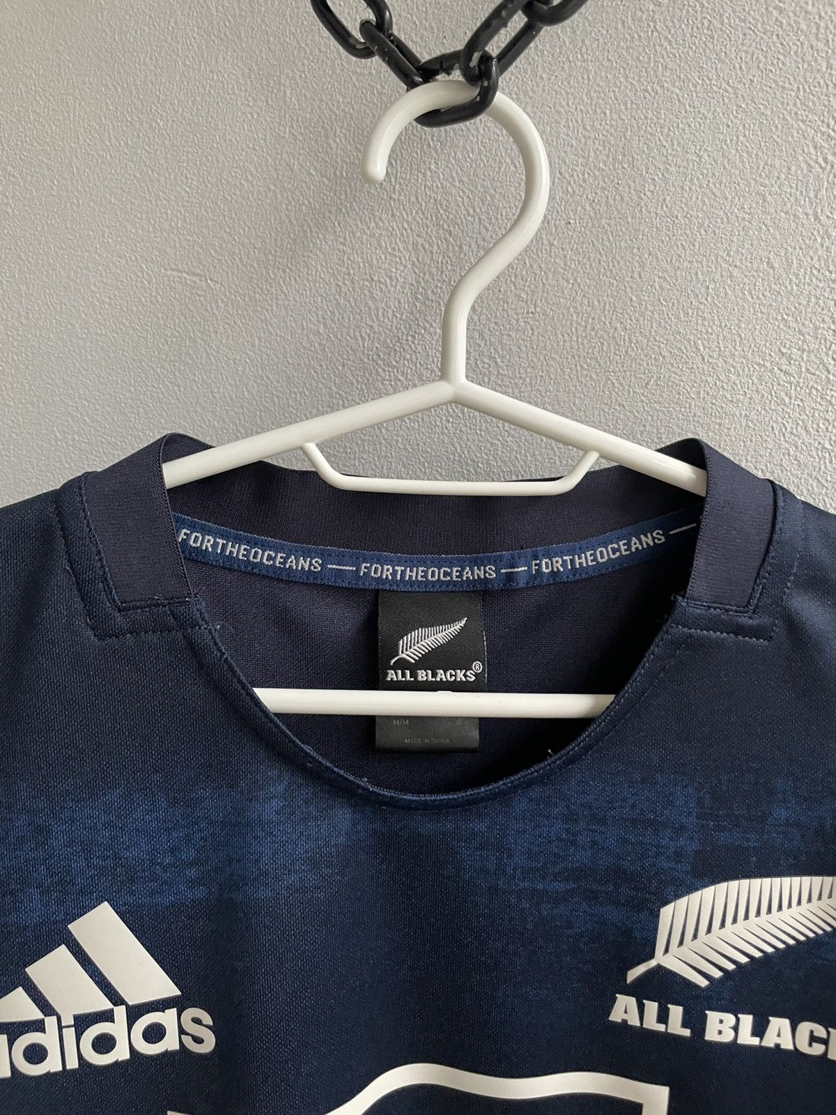 All Blacks Adidas Parley All Blacks Rugby Jersey New Zealand Rugby 2019 Size US M / EU 48-50 / 2 - 8 Thumbnail