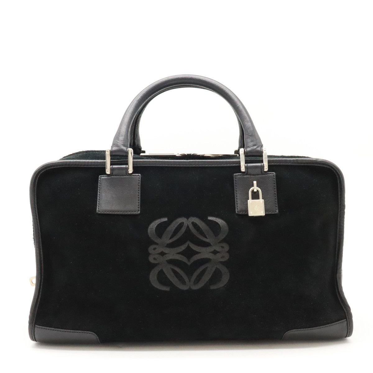 Loewe Loewe Loewe Suede Leather Amazona 36 Handbag Leather Handbag in Very Good Condition Size ONE SIZE - 1 Thumbnail