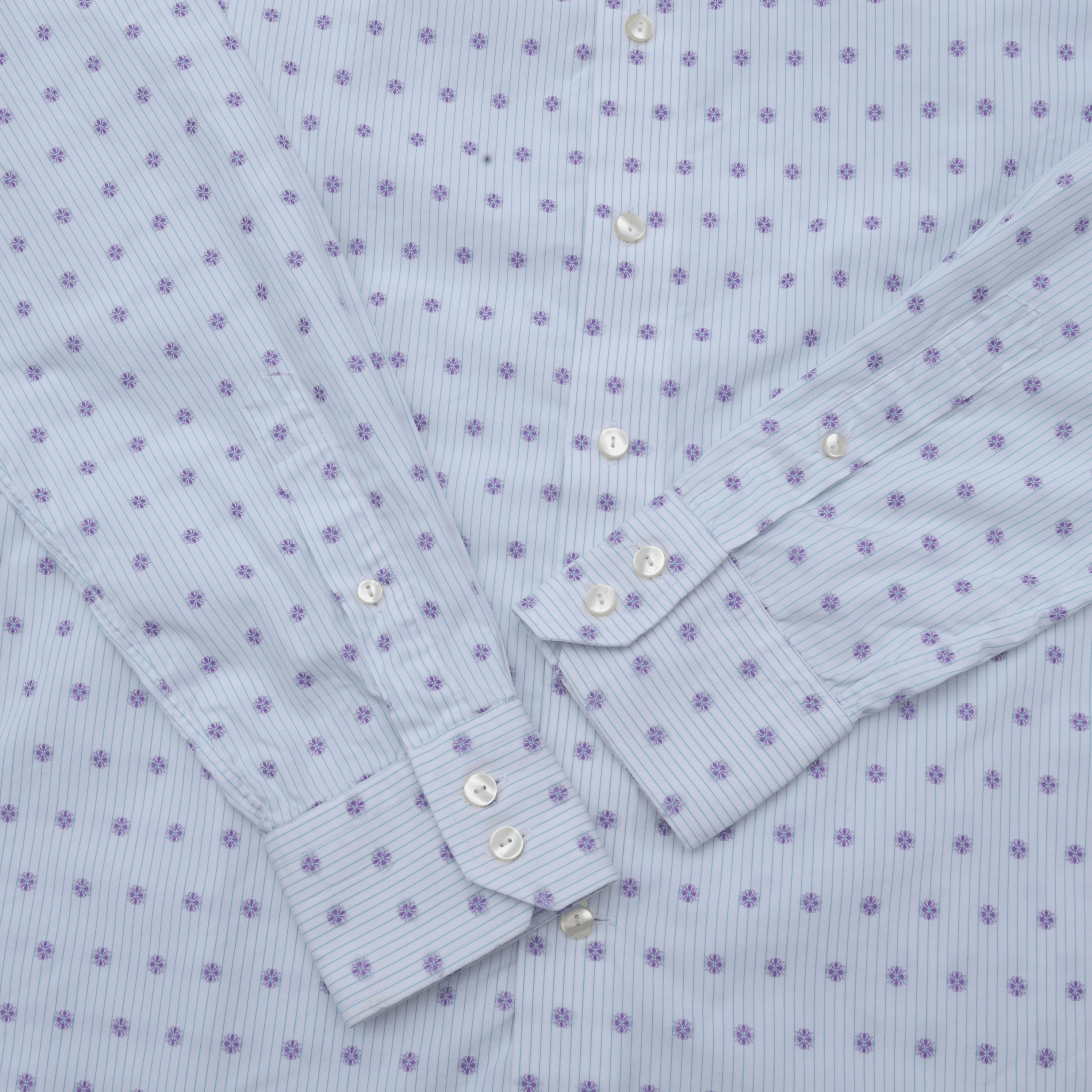Eton Eton Contemporary Fit Printed Dress Casual Shirt Size 42 Size US L / EU 52-54 / 3 - 5 Thumbnail