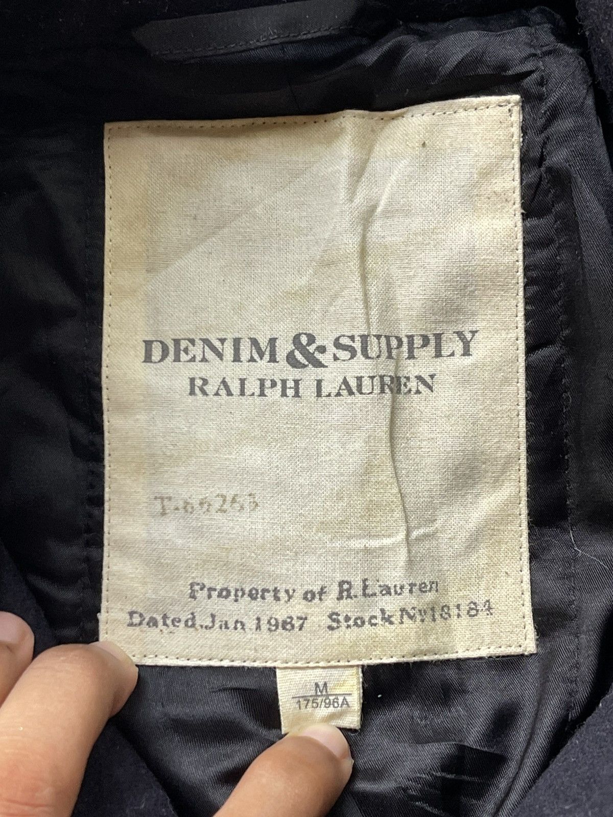 Denim & Supply Ralph Lauren Denim & Supply Ralph Lauren Wool-Blend Melton Pea Coat Size US M / EU 48-50 / 2 - 7 Thumbnail