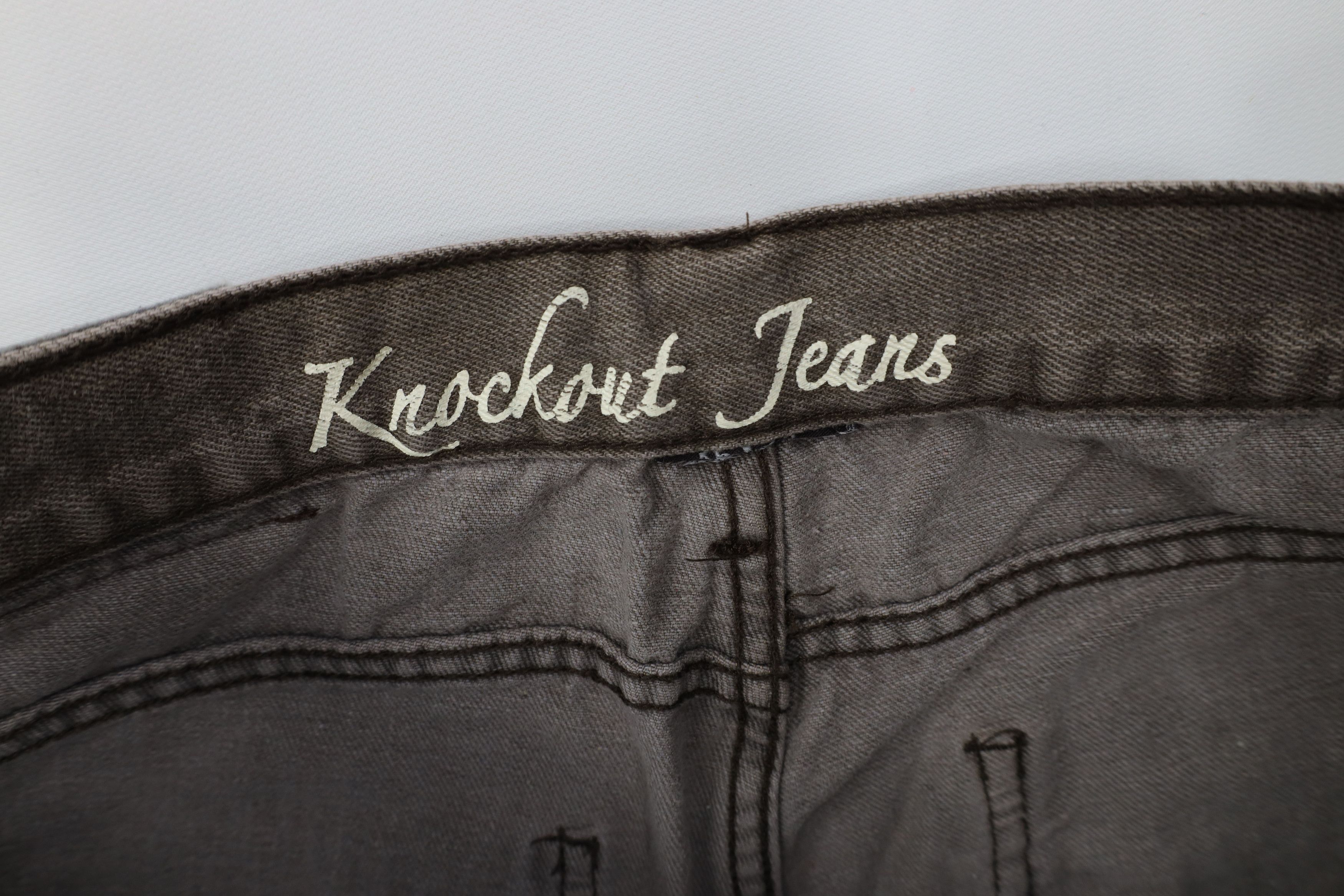 Vintage Vintage 90s Y2K Streetwear Baggy Wide Leg Denim Jeans Brown Size US 34 / EU 50 - 8 Thumbnail