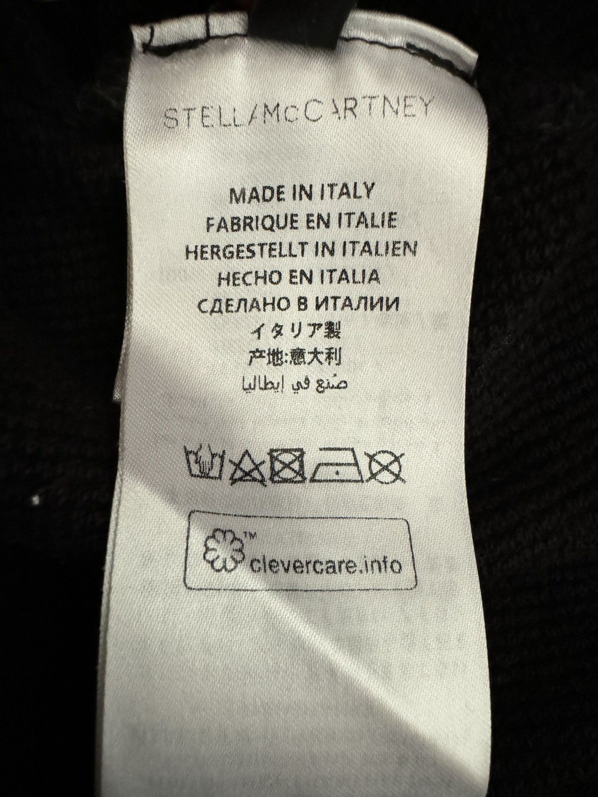 Stella McCartney Stella McCartney Black lona Military Turtleneck M Size US M / EU 48-50 / 2 - 7 Thumbnail