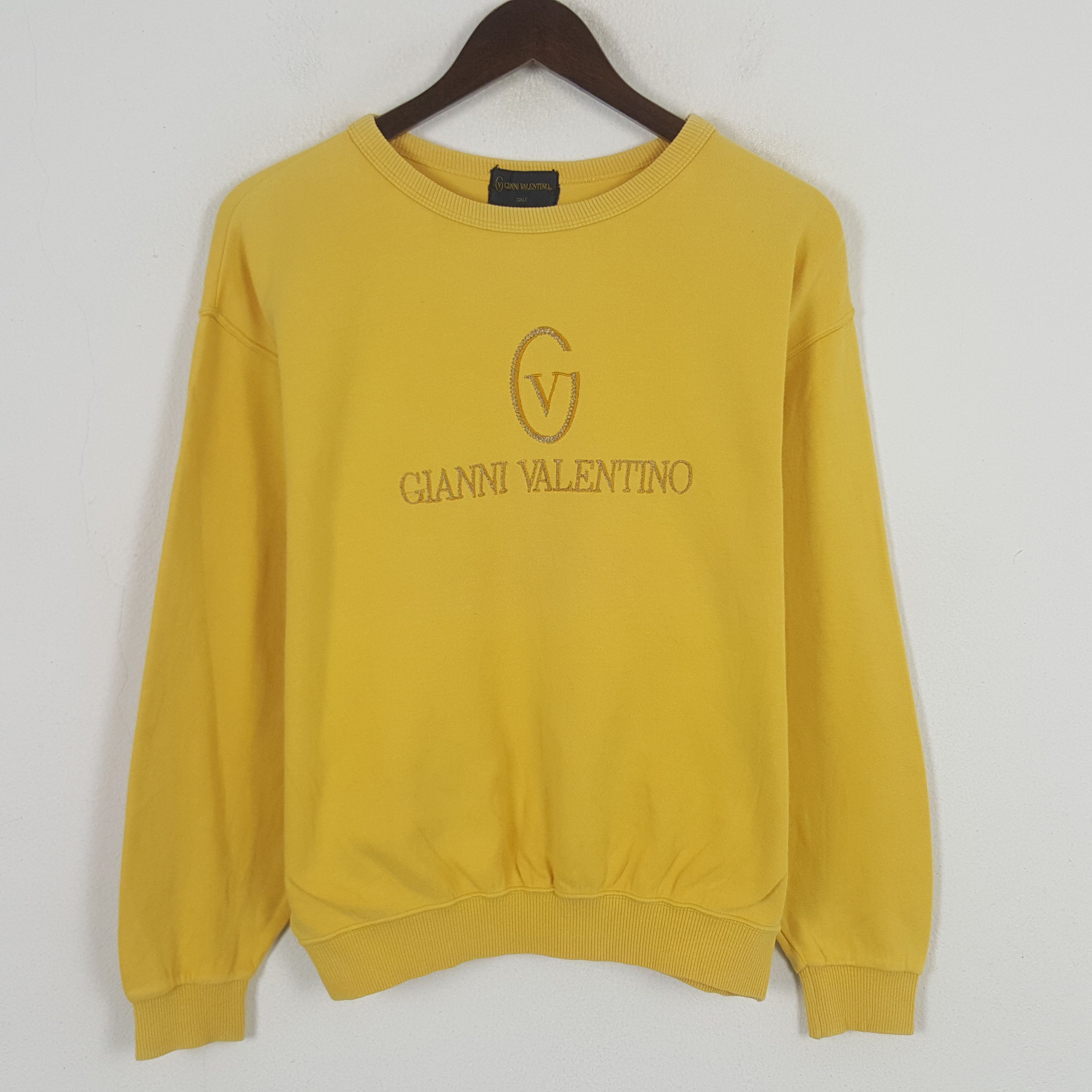 Gianni Valentino × Vintage Vintage Gianni Valentino Sweatshirt Size US M / EU 48-50 / 2 - 1 Thumbnail