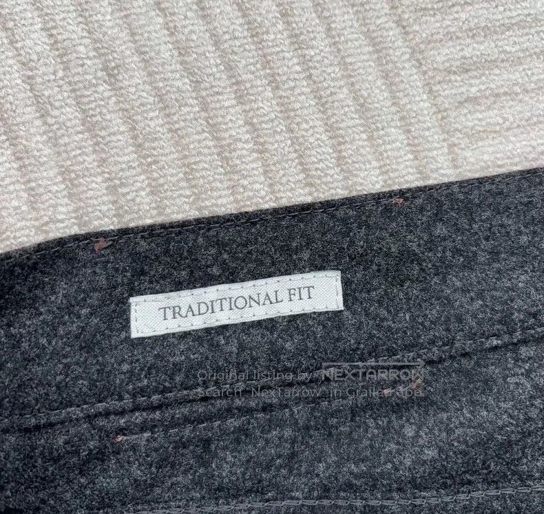 Brunello Cucinelli Brunello Cucinelli Gray Wool Casual Pants. Size US 38 / EU 54 - 6 Thumbnail