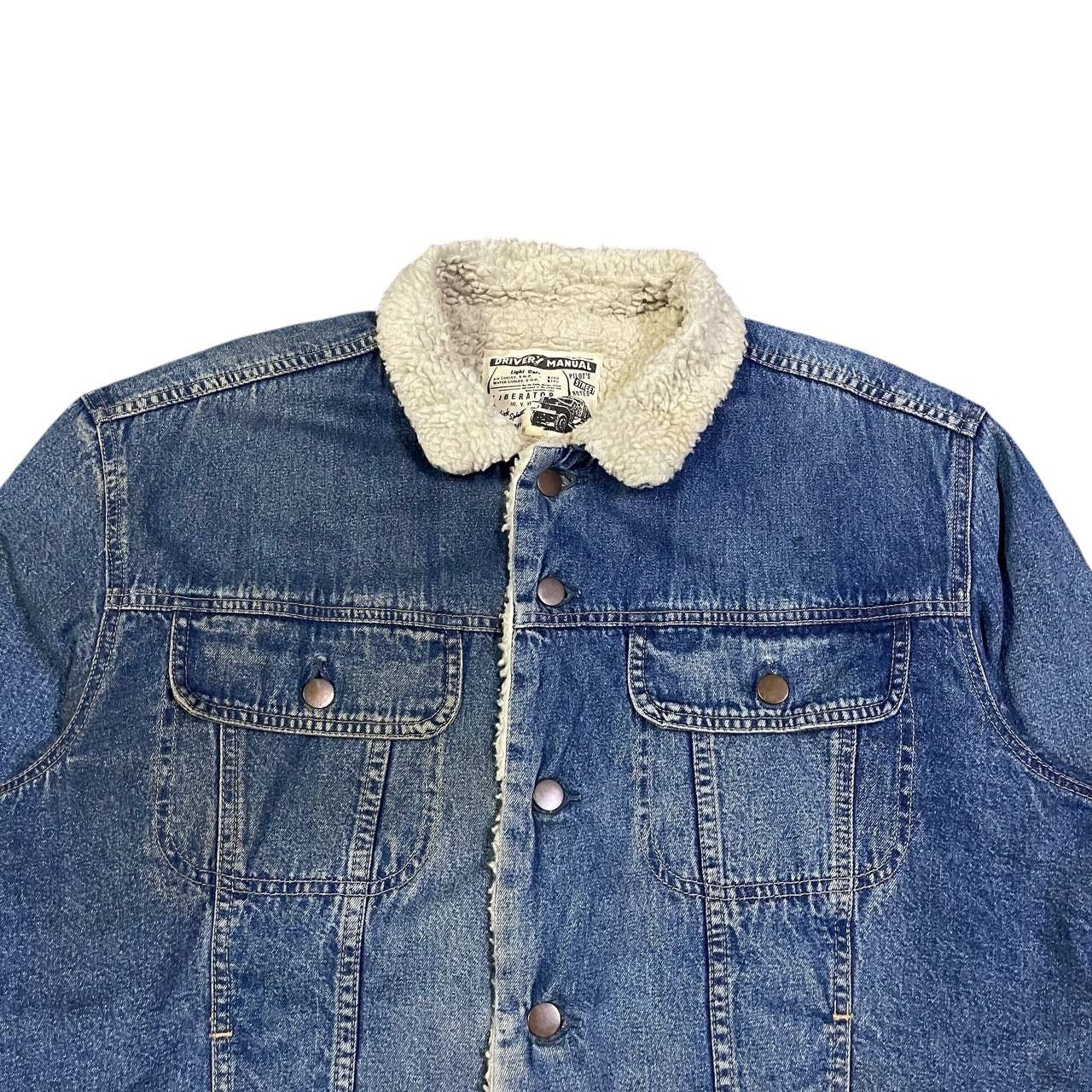 Japanese Brand Vintage GL Heart Denim Jacket Sherpa Lined Size US L / EU 52-54 / 3 - 2 Thumbnail