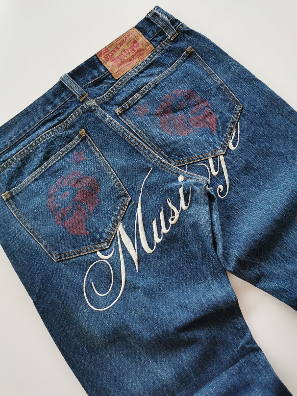 Japanese Brand Nesta Brand Selvedge Jeans Size US 32 / EU 48 - 7 Thumbnail