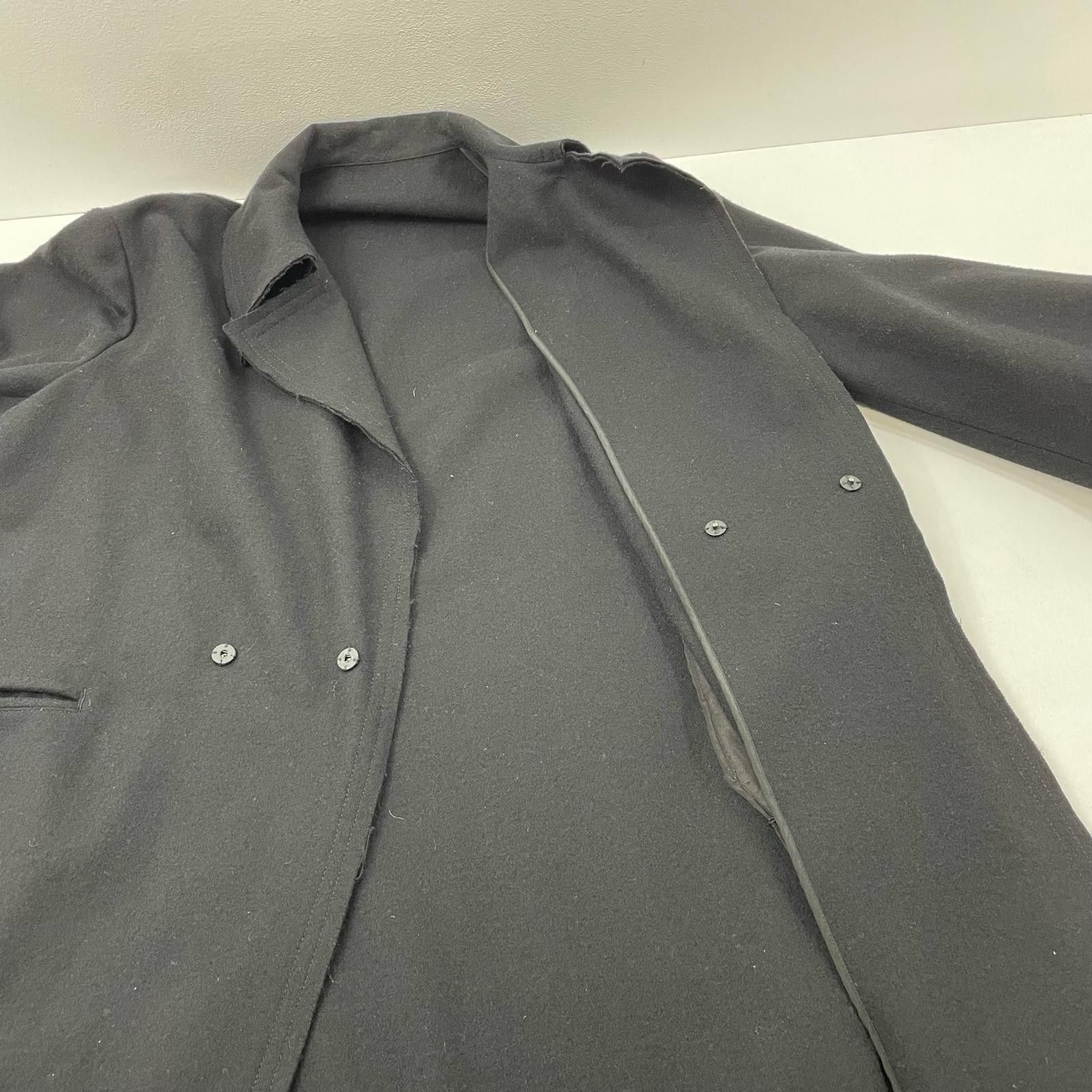 Yohji Yamamoto yohji yamamoto pour homme black coat Size US M / EU 48-50 / 2 - 5 Thumbnail