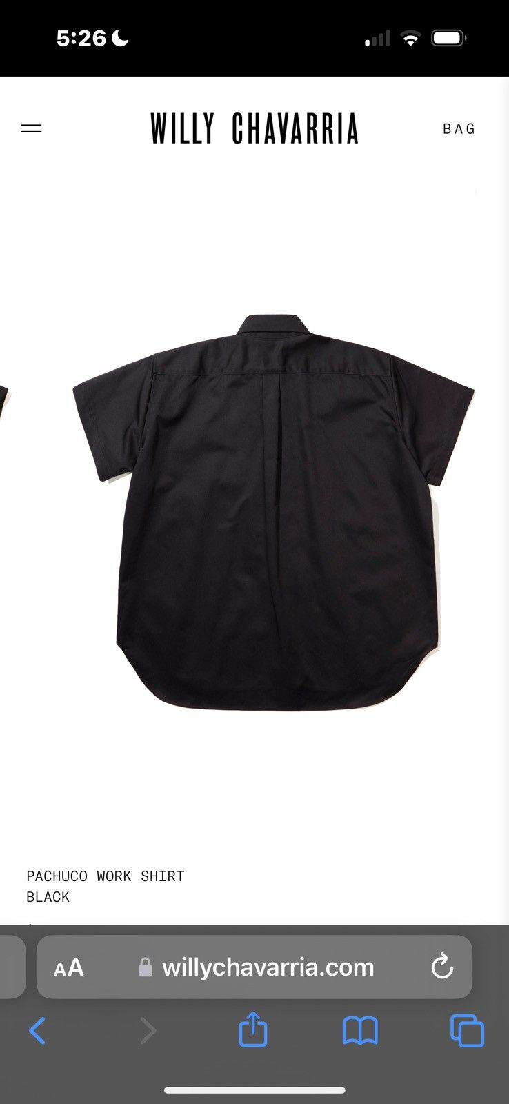 Willy Chavarria New in bag WILLY CHAVARRIA PACHUCO WORK SHIRT Size US L / EU 52-54 / 3 - 7 Thumbnail