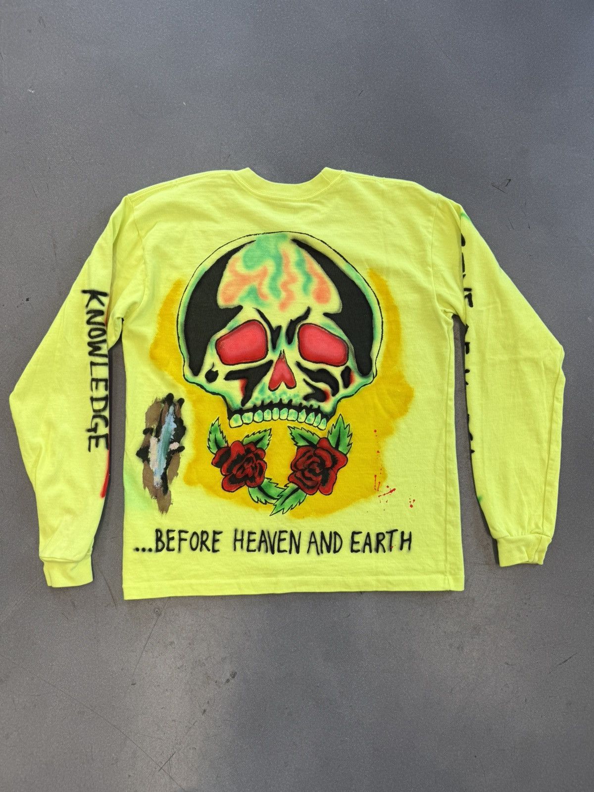 Yeezy FW18 Yeezy Wes Lang Skeleton L/S Tee Size US XS / EU 42 / 0 - 2 Thumbnail