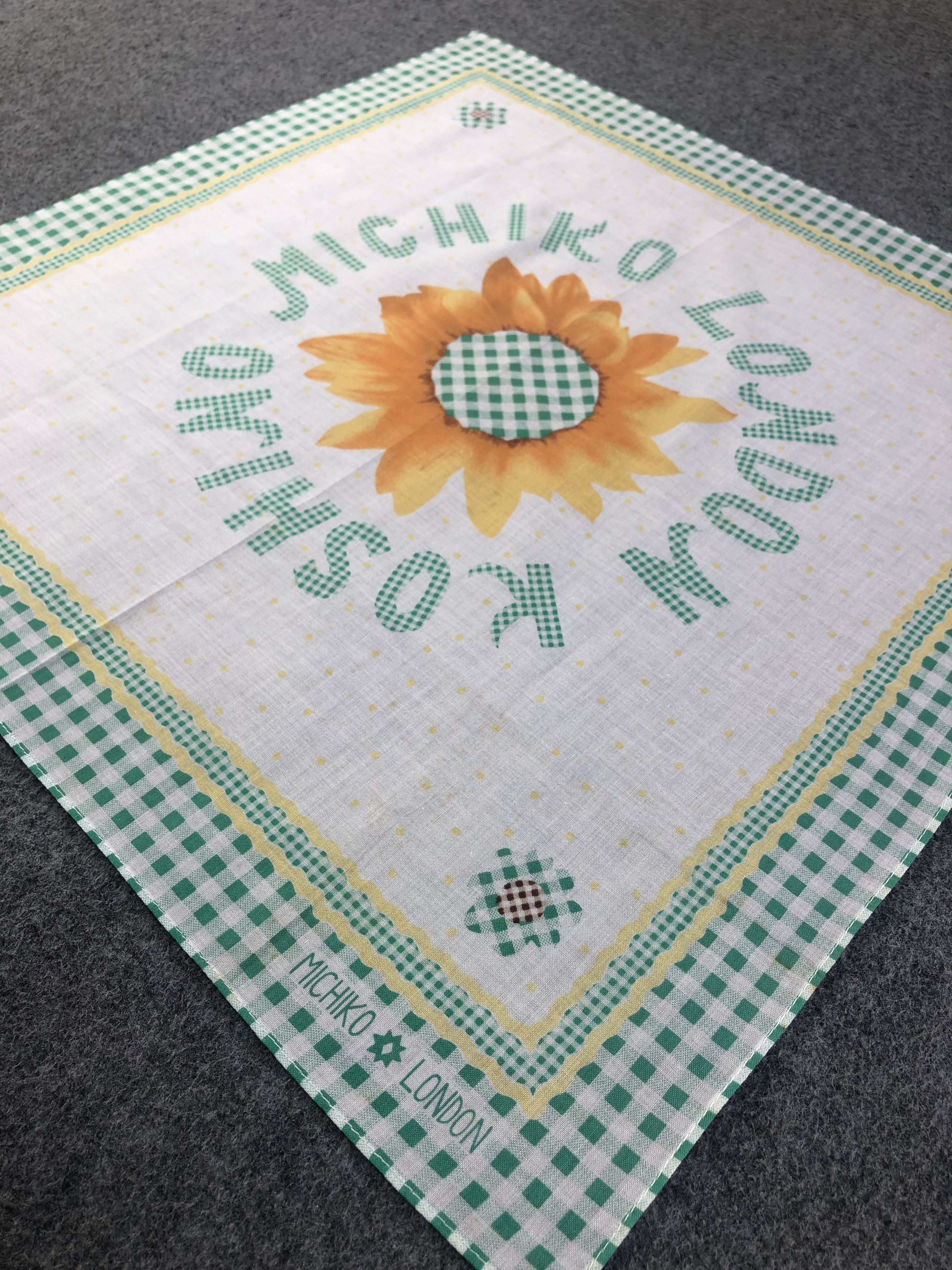 Michiko Koshino London × Vintage Michiko London Handkerchief / Bandana / Neckerchief Size ONE SIZE - 4 Thumbnail