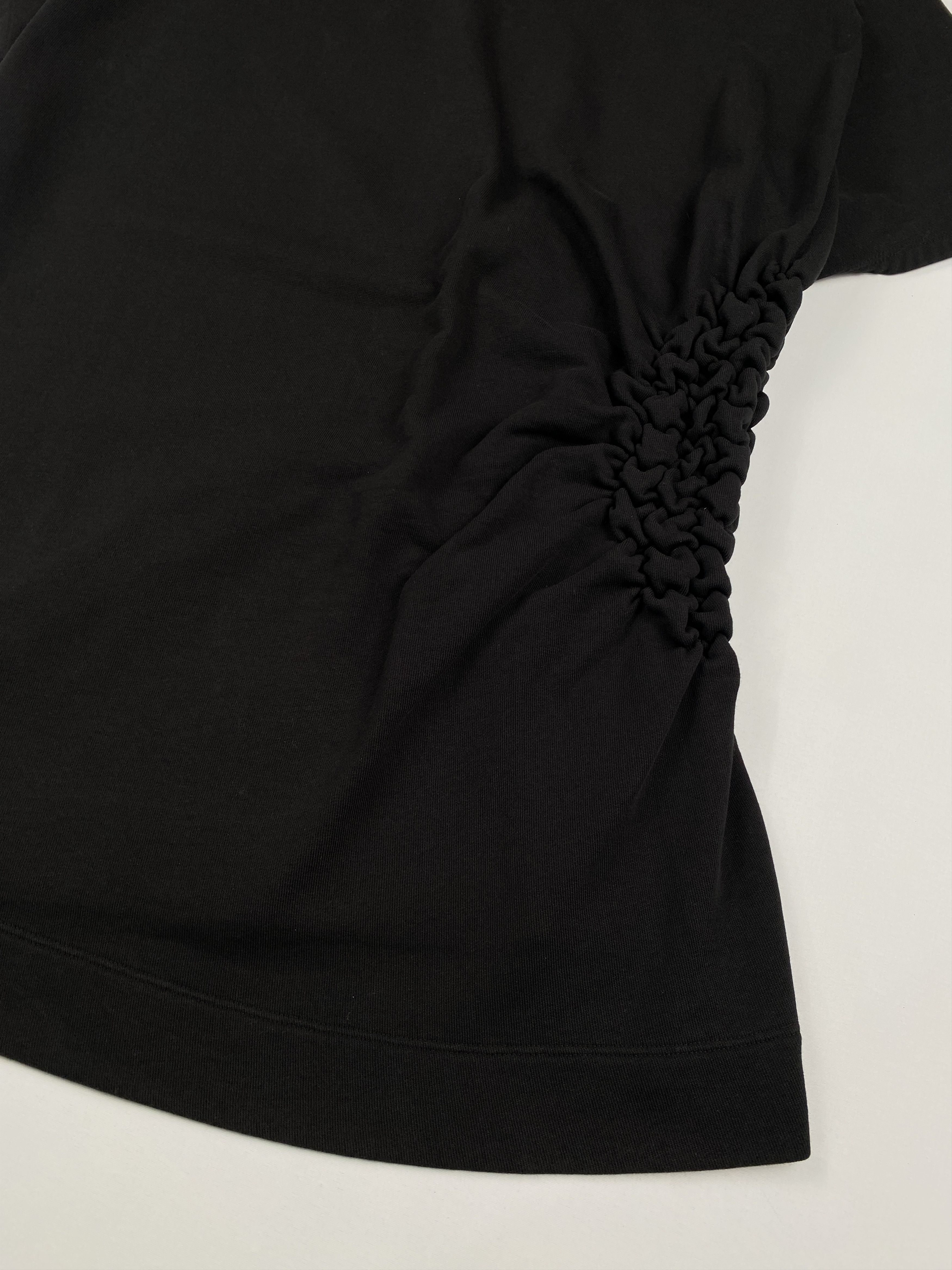 Dries Van Noten Ruched Short Sleeve T-Shirt Dress Size XS / US 0-2 / IT 36-38 - 11 Thumbnail