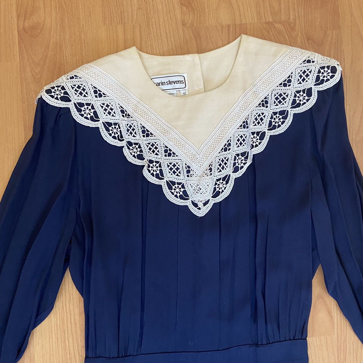 Vintage Vintage Karin Stevens Women’s Pilgrim Dress Size 12 Size XL / US 12-14 / IT 48-50 - 3 Thumbnail