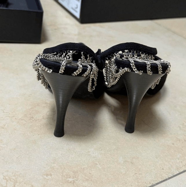 Saint Laurent Paris YSL Stiletto Heels Size US 5 / IT 35 - 3 Thumbnail
