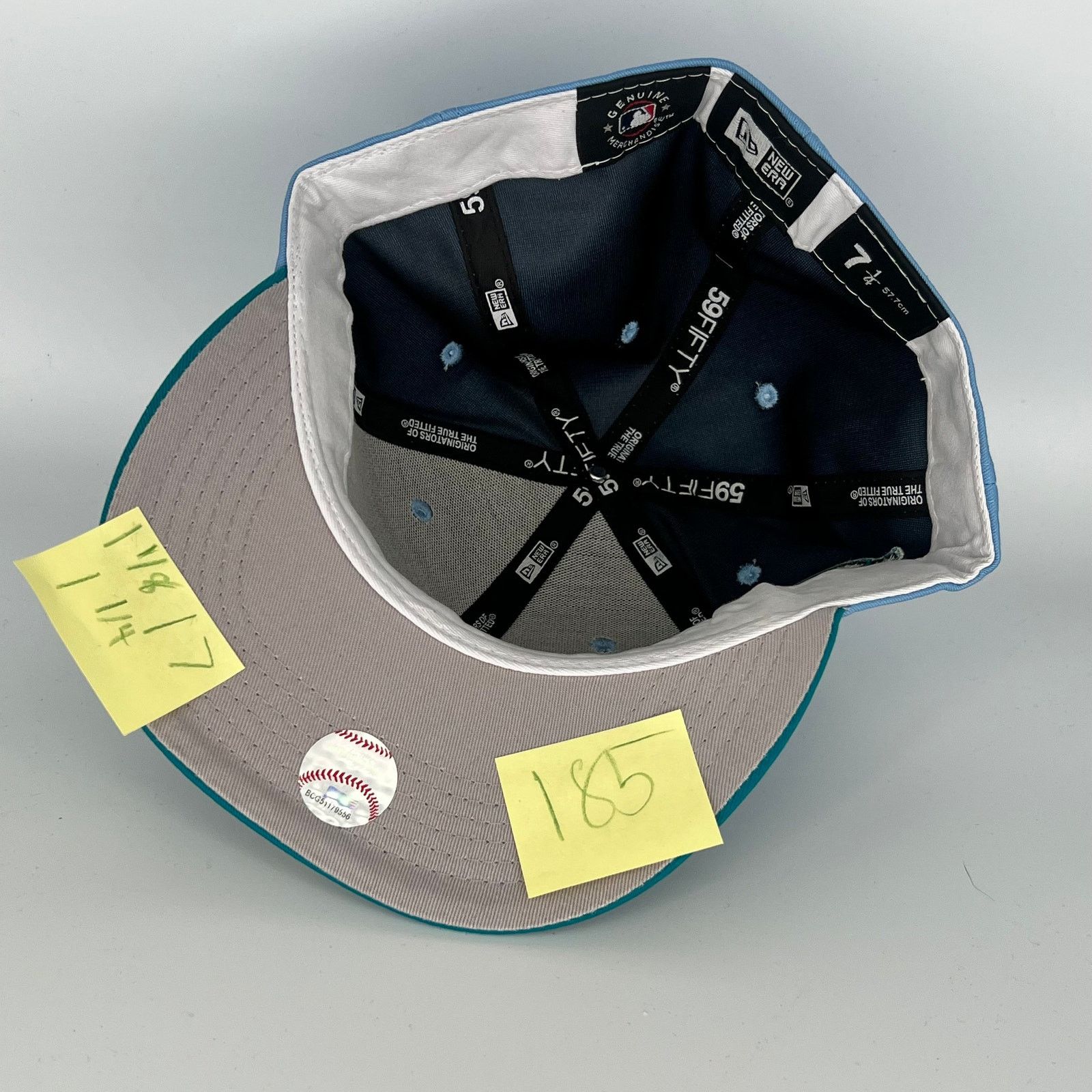 New Era Size 7 1/4 Blue Los Angeles Dodgers 1959 New Era MLB 59Fifty Size ONE SIZE - 4 Thumbnail
