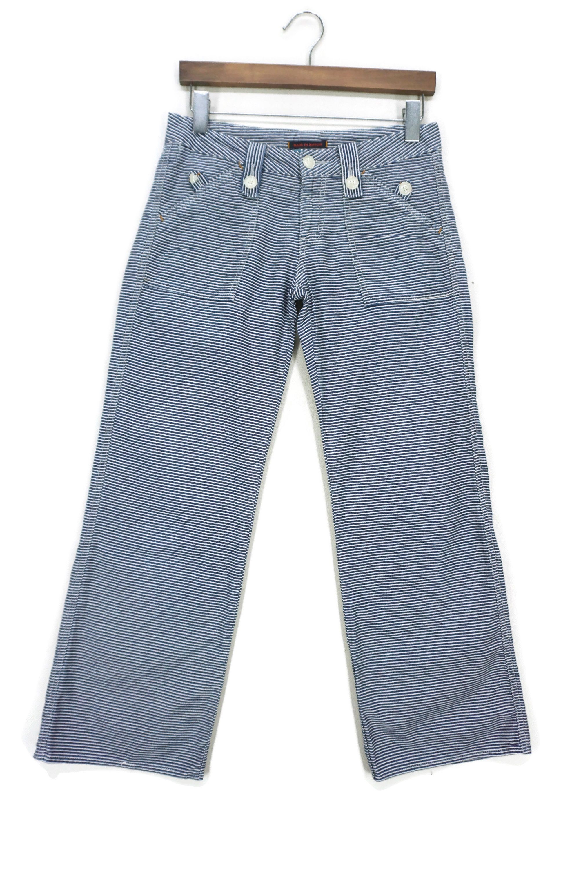 Japanese Brand Et Boite Jeans fit W29xL28 Low-Rise Ankle Baker Denim Size 25" / US 0 / IT 36 - 1 Thumbnail