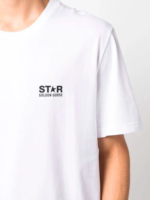 Golden Goose o1s22i1n1224 Big Star Regular T-Shirt in White Size US M / EU 48-50 / 2 - 5 Thumbnail