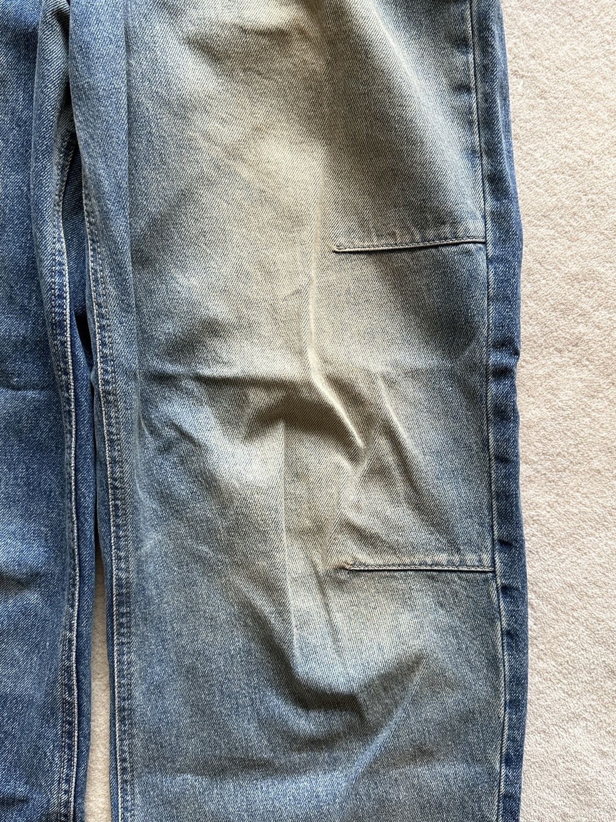 Vintage Dirty Blue Wash Straight Leg Denim — Martin Plan | US30 Size US 30 / EU 46 - 6 Thumbnail
