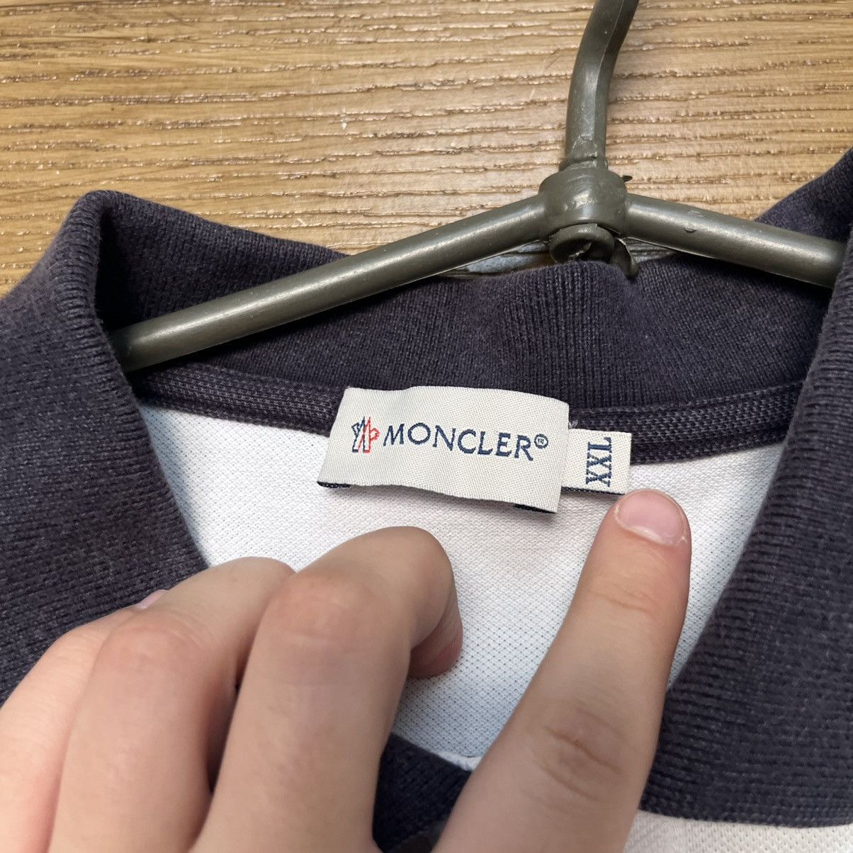 Moncler Moncler Polo T-Shirt Size US XL / EU 56 / 4 - 7 Thumbnail