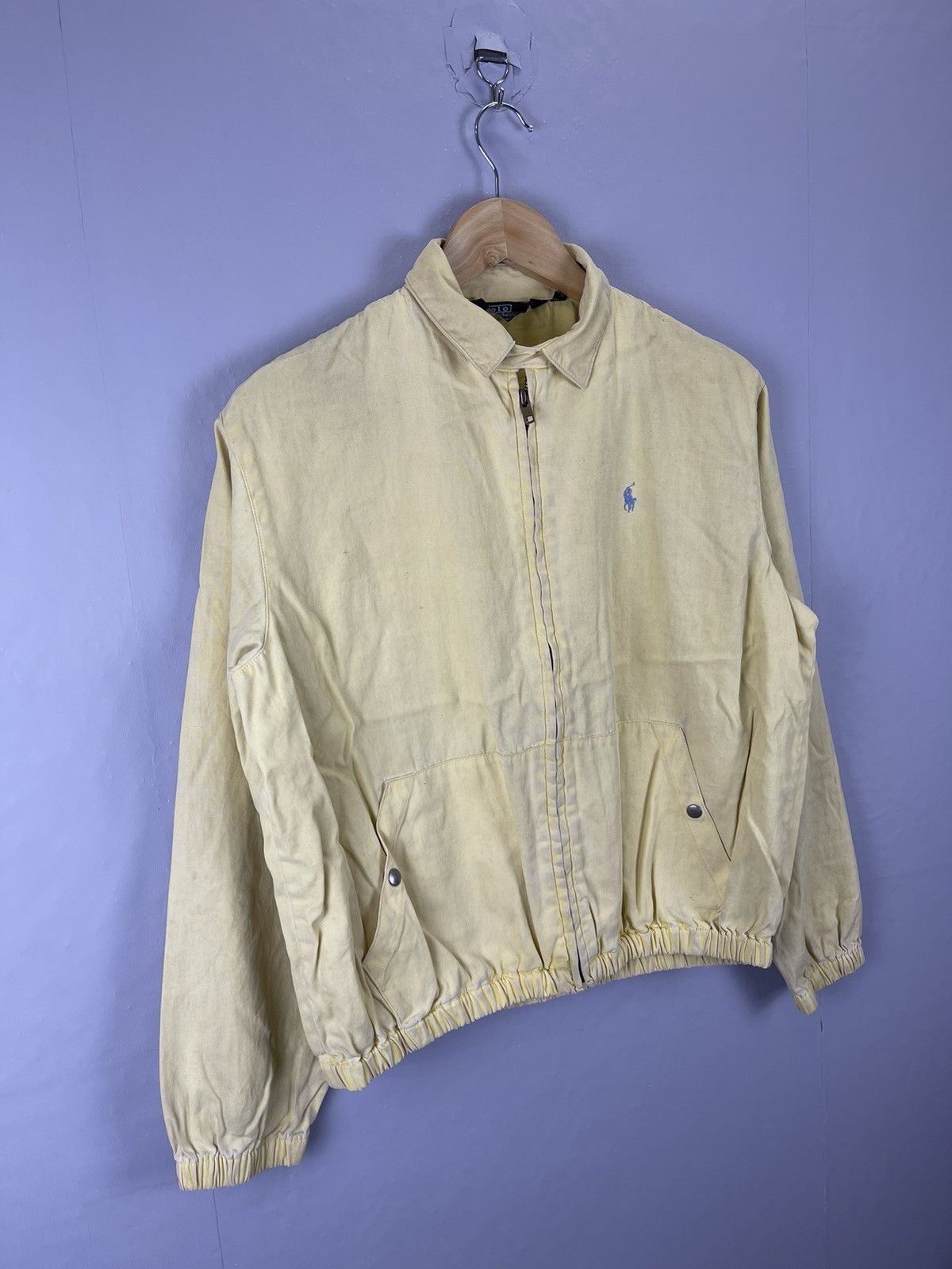 Polo Ralph Lauren Vintage Polo Ralph Lauren Made In Usa Zipper Jacket Size US M / EU 48-50 / 2 - 4 Thumbnail