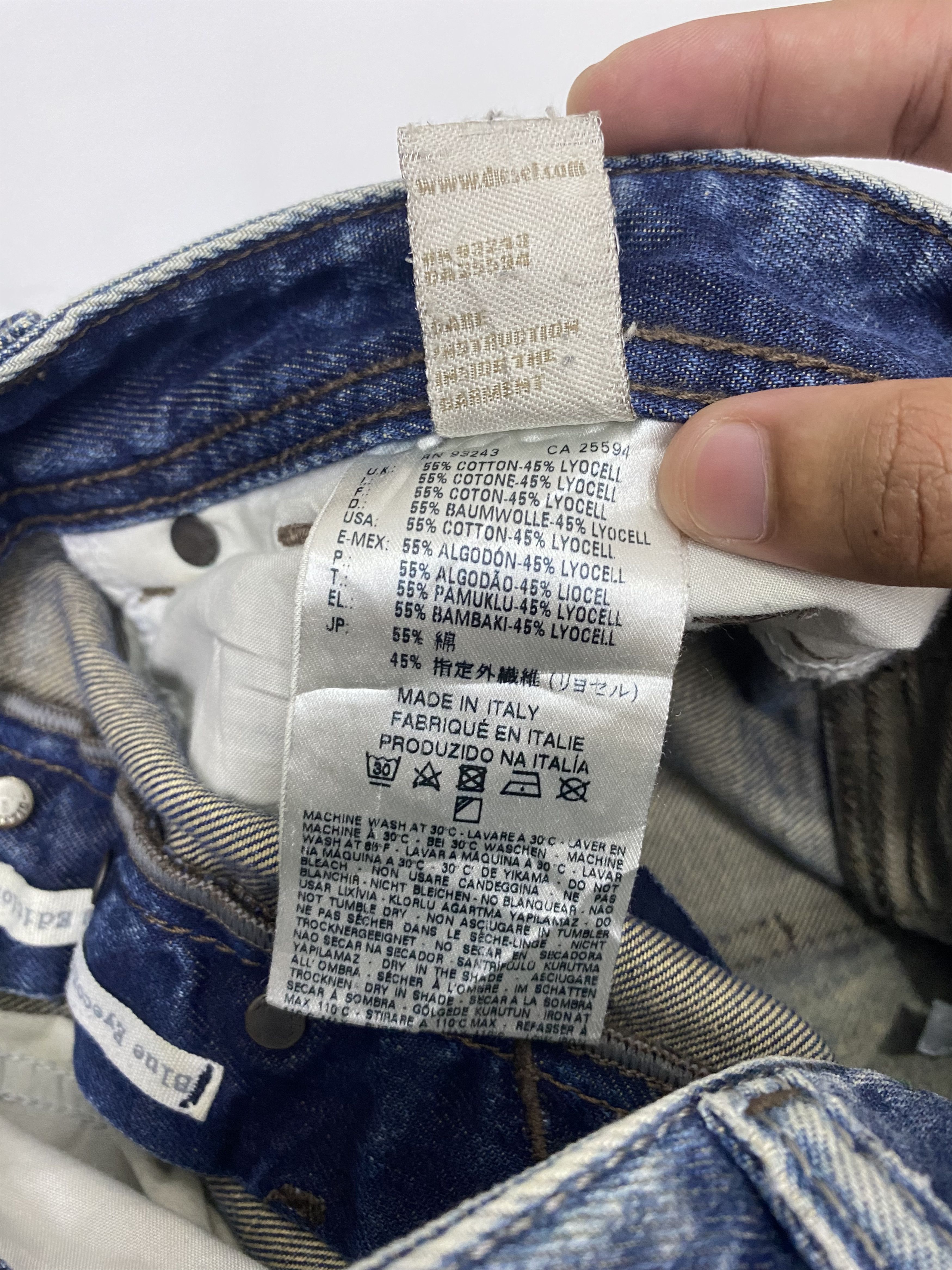 Diesel 🔥DIESEL RUSTY DISTRESS DENIM UNDERCOVER STYLE Size US 29 - 12 Thumbnail