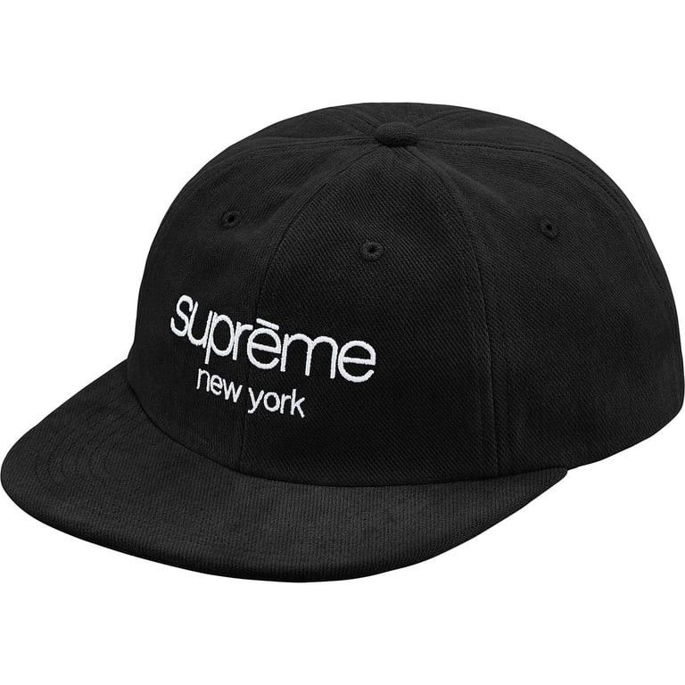 Supreme SUPREME SS18 CLASSIC LOGO 6 PANEL CAP BLACK Size ONE SIZE - 1 Thumbnail