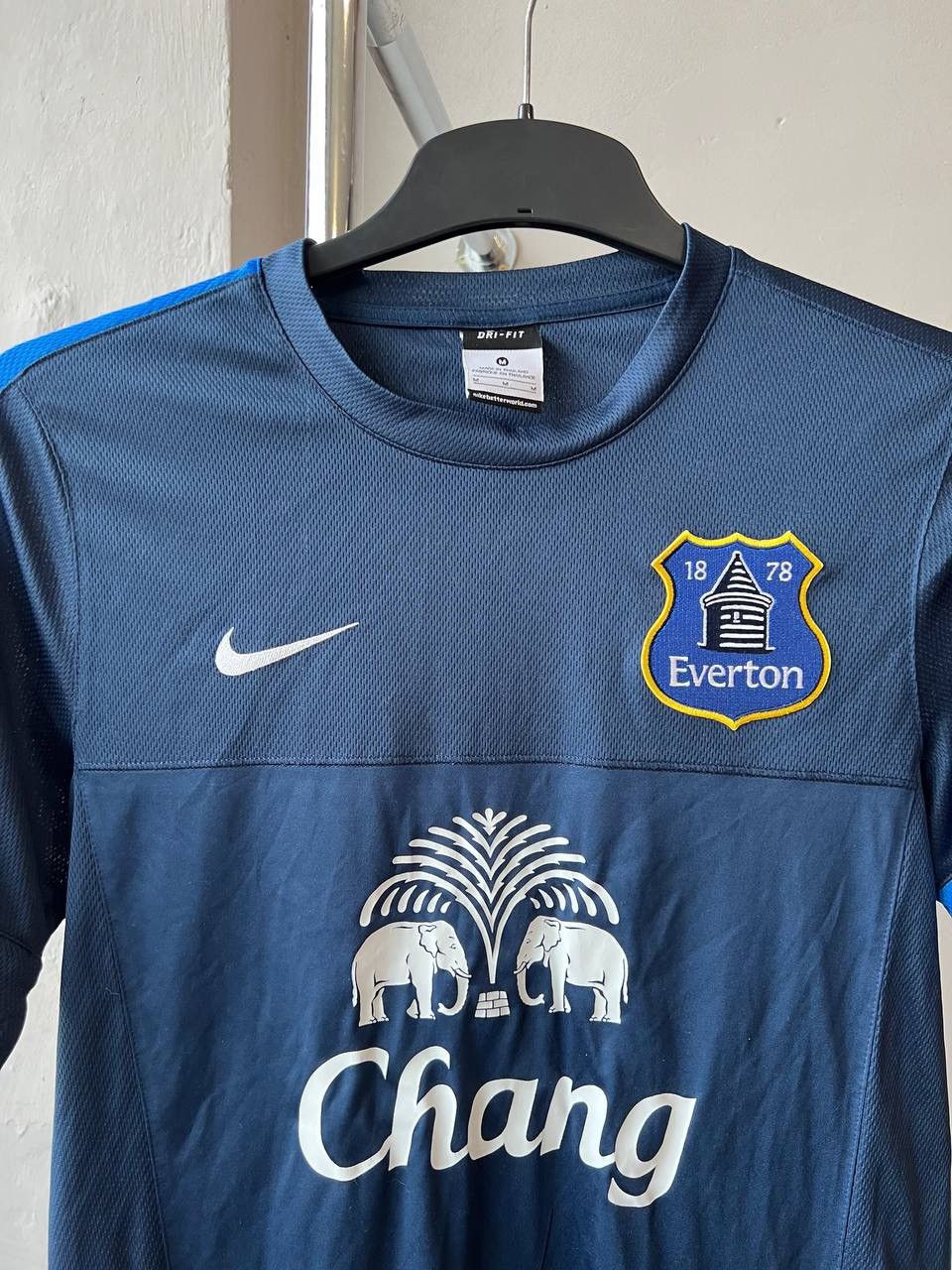 Nike 2012/13 EVERTON FC TRAINING SOCCER JERSEY FOOTBALL SHIRT S Size US S / EU 44-46 / 1 - 3 Thumbnail