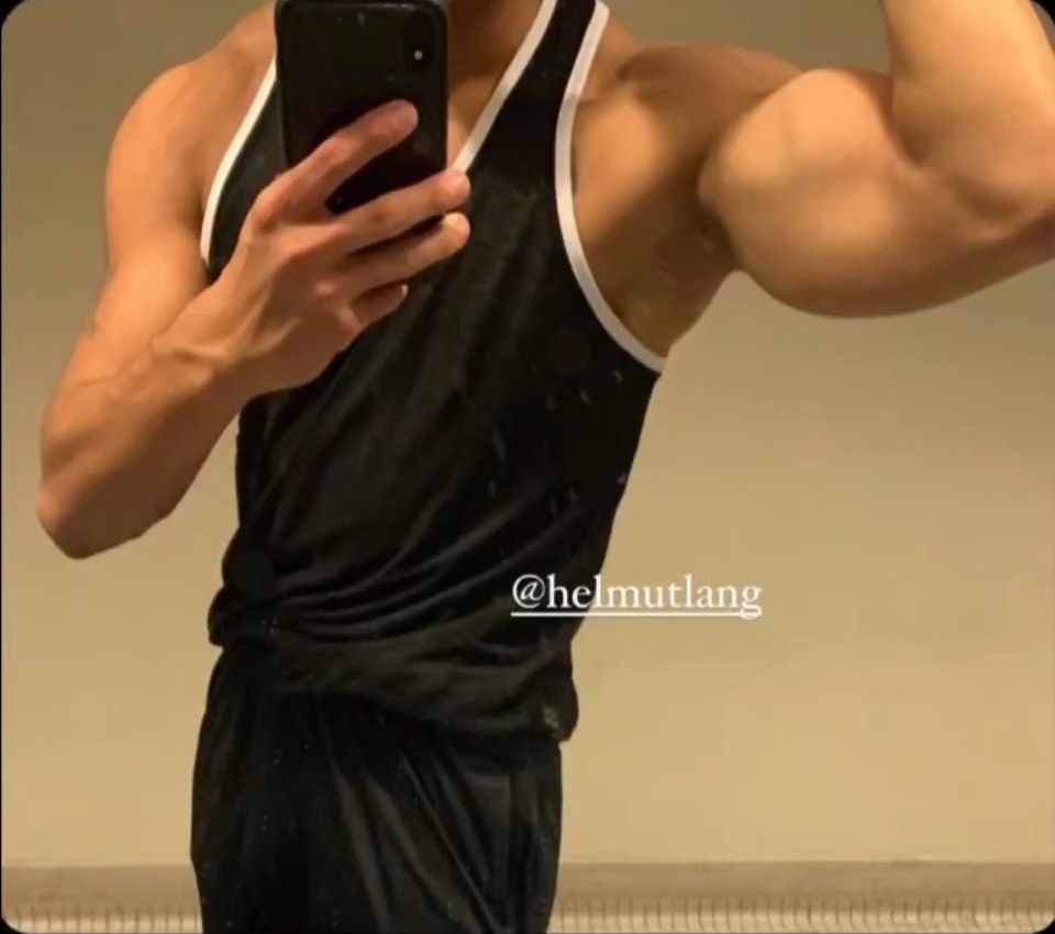 Helmut Lang Ribbed Tank Top Size US S / EU 44-46 / 1 - 2 Thumbnail
