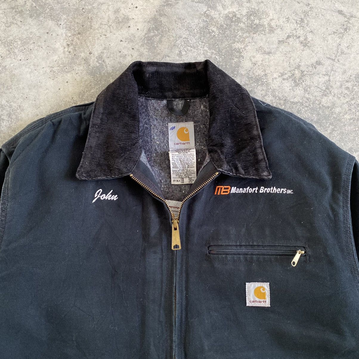 Carhartt Vintage Carhartt Detroit Blanket Lined Worker Jacket J01 Size US L / EU 52-54 / 3 - 3 Thumbnail