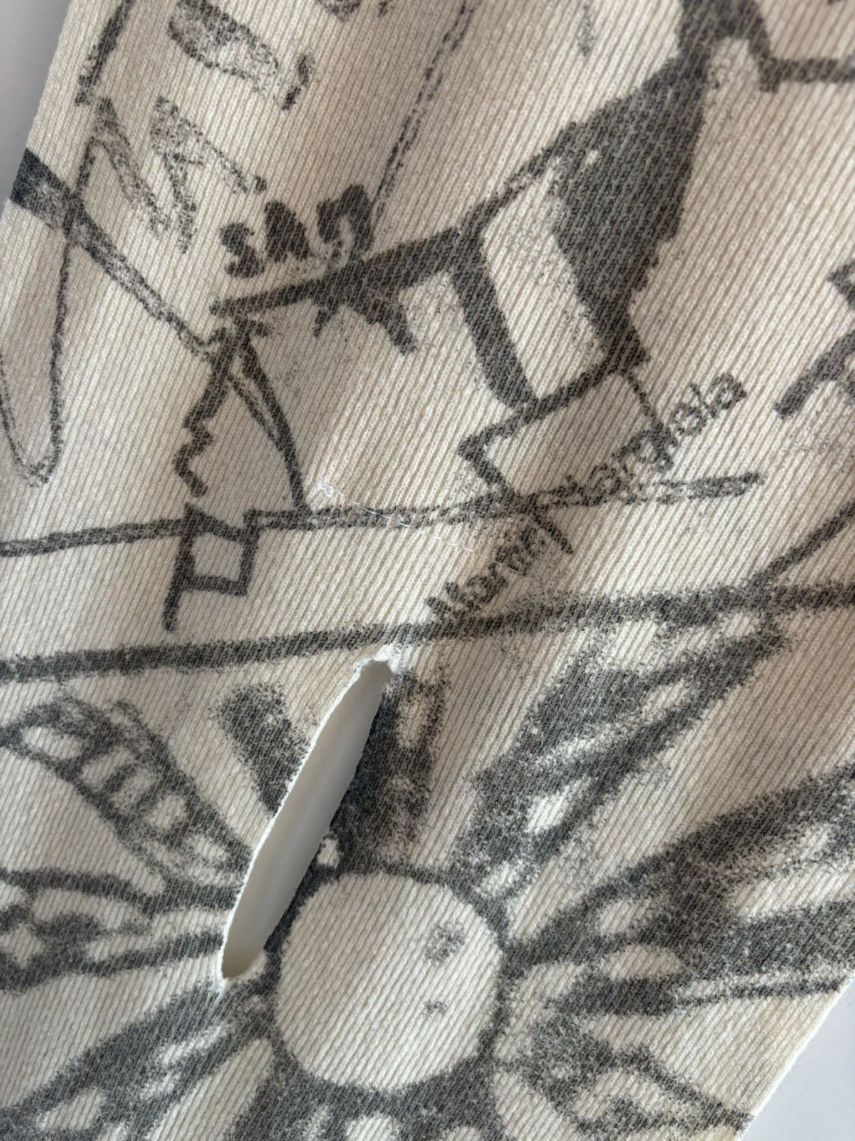 Maison Margiela Archive Maison Margiela Scarf Printed Size ONE SIZE - 3 Thumbnail