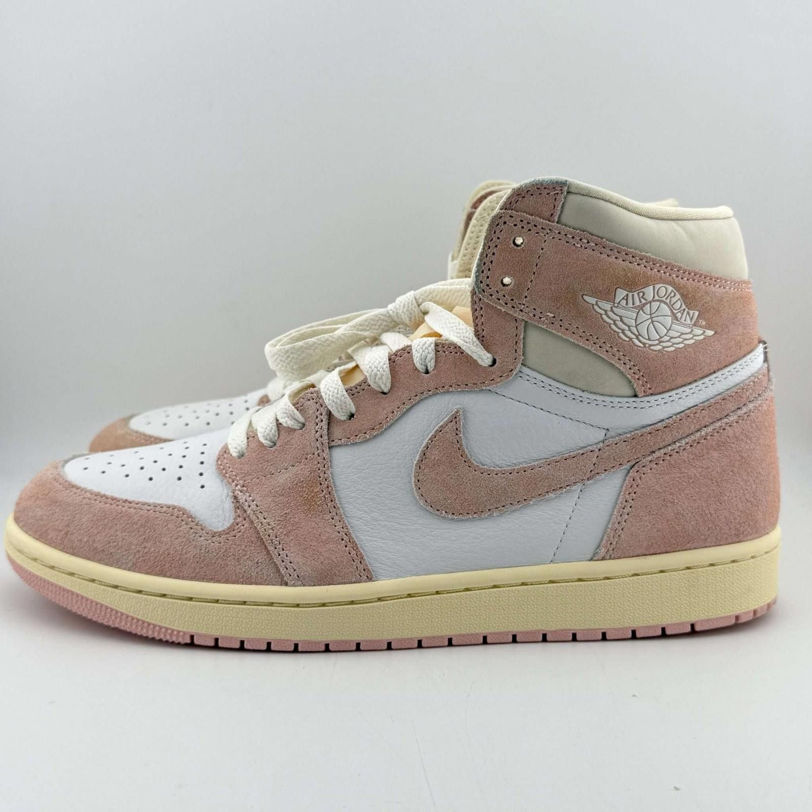 Nike Jordan 1 Washed Pink 11W Used OG Box Size US 11 / IT 41 - 2 Thumbnail