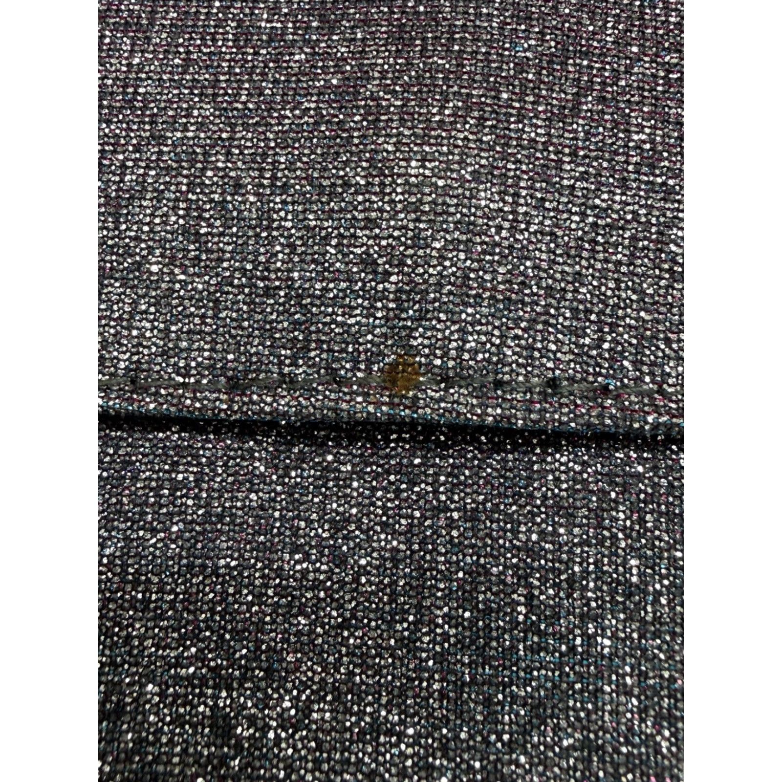 Vintage No Boundaries Purse Womens Small Purple Blue Shimmery Wristlet Snap Double Gusset NWTs Size ONE SIZE - 3 Thumbnail