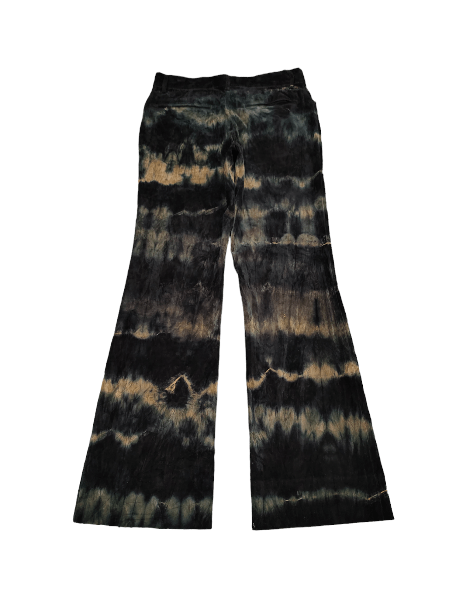 5351 POUR LES HOMMES Flare Pants 5351 Pour Les Homme Tie Dye Bootcut Y2k Size US 31 - 11 Thumbnail