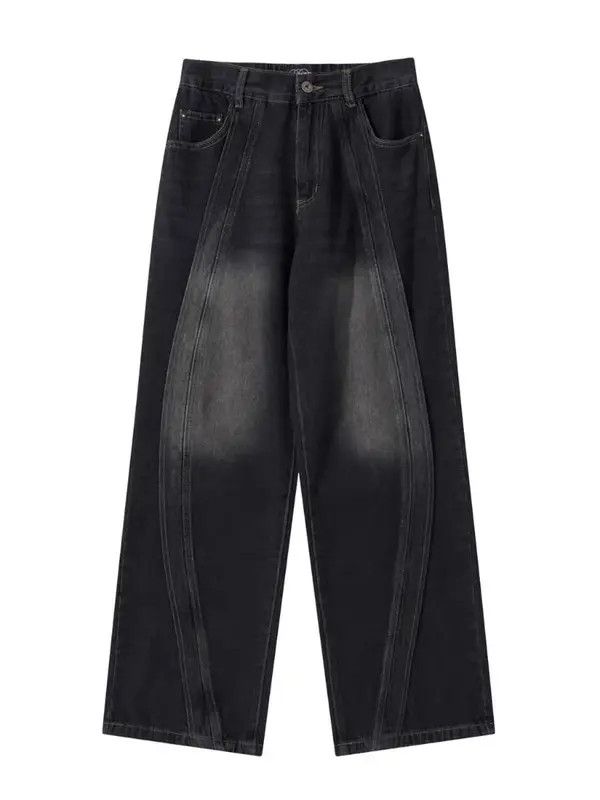 VIBE Black High Street Vintage Loose Fit Jeans Size US 32 / EU 48 - 5 Thumbnail